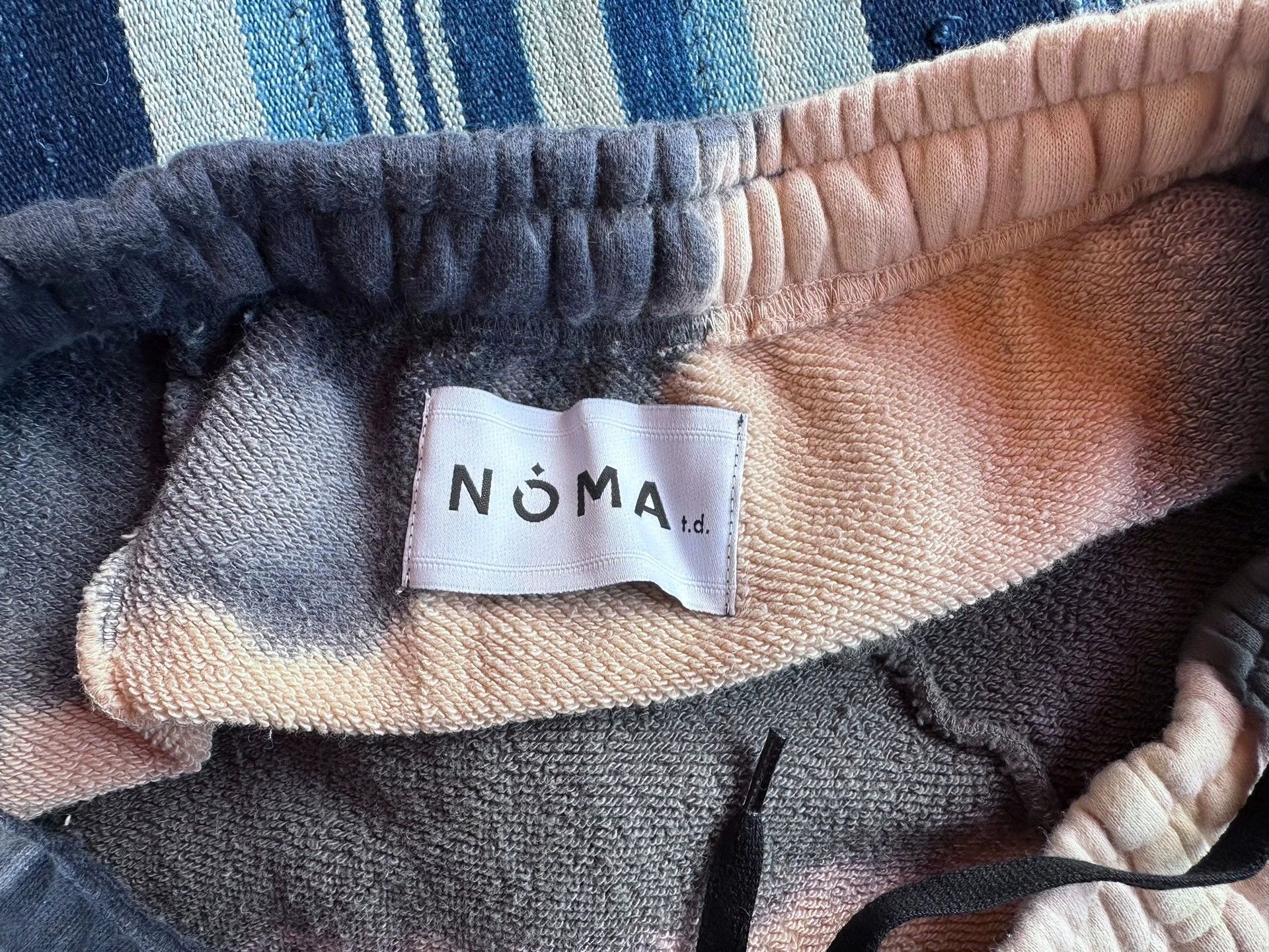 NOMA t.d NOMA t.d. Hand Dye Cuffed Sweatpants Gray & Navy 4 Size 27" / US 4 / IT 40 - 5 Thumbnail