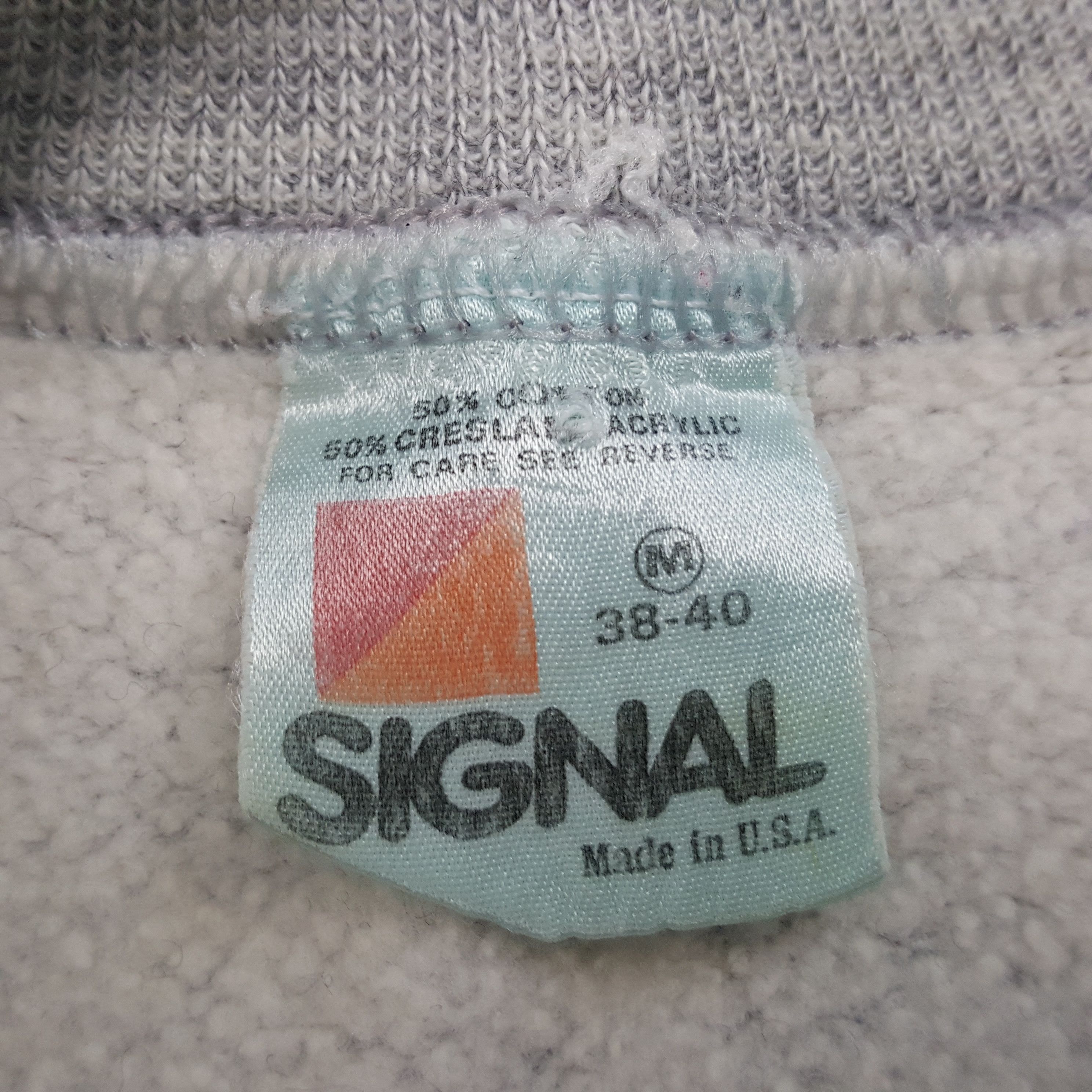 Signal Sport × Vintage Vintage Signal Norwin Knight Graphic Design Sweatshirts Size US S / EU 44-46 / 1 - 6 Thumbnail