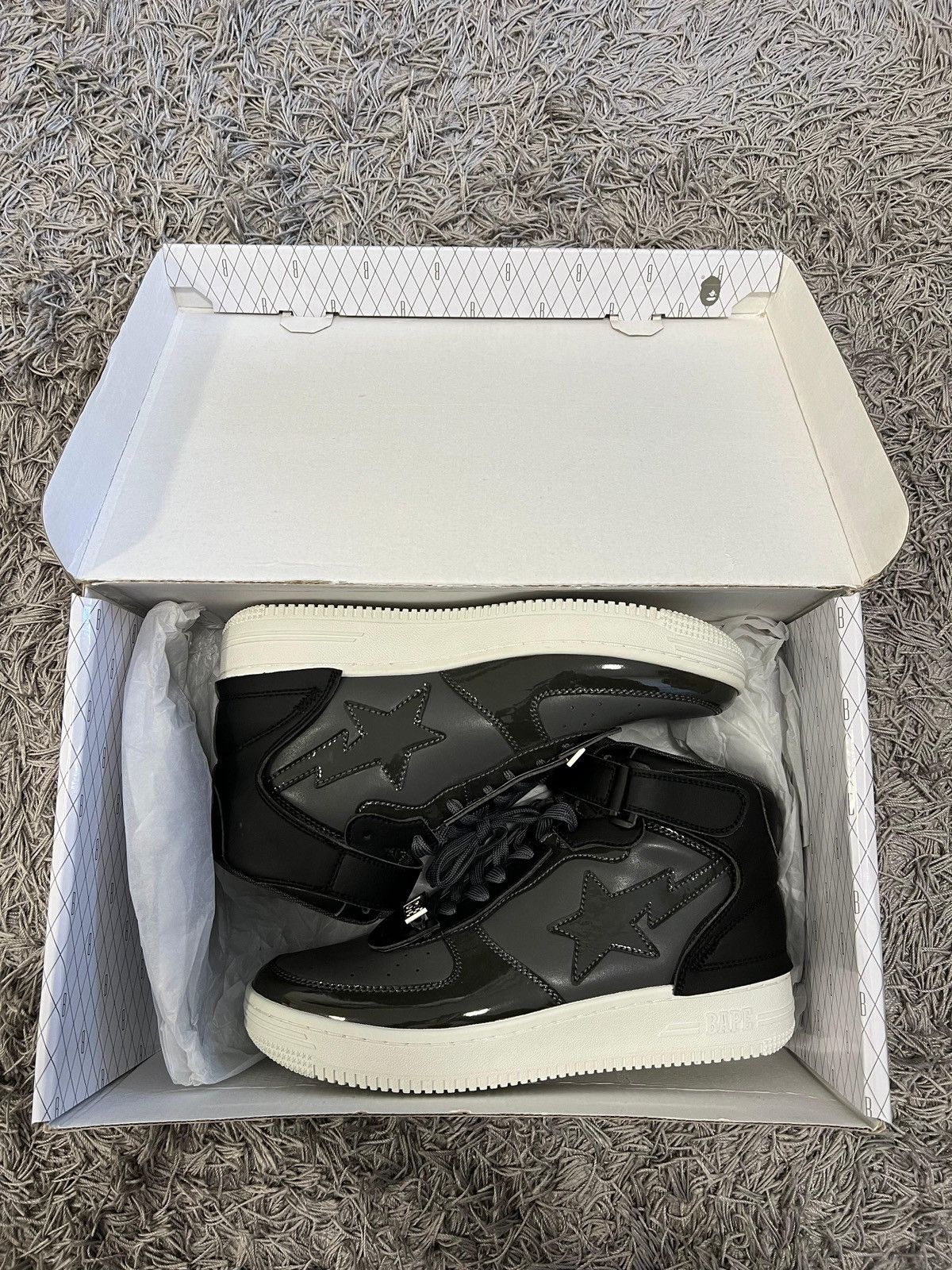 Bape A Bating ape high Bape Sta Size US 8.5 / EU 41-42 - 14 Thumbnail