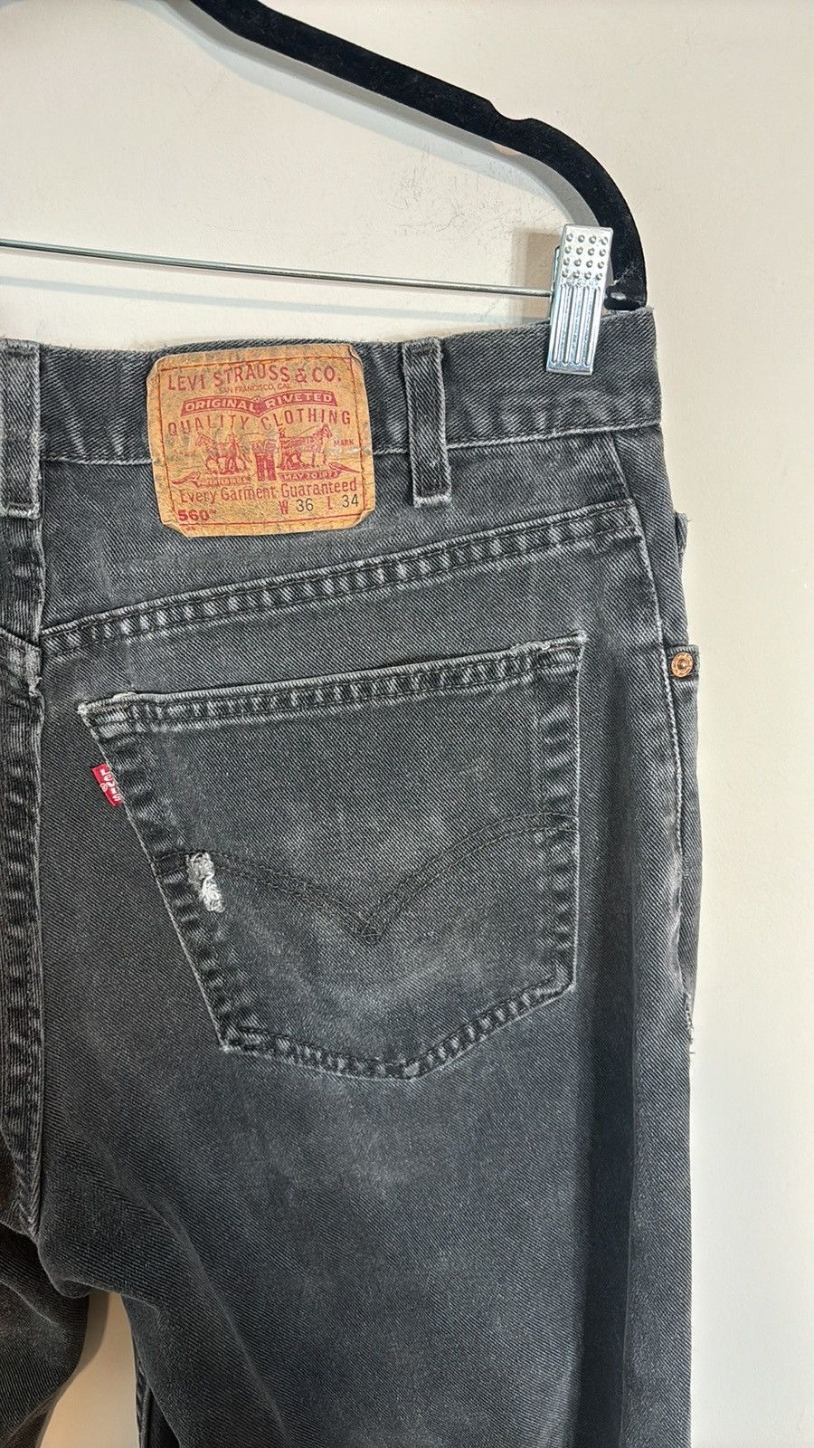 Levi's × Vintage Vintage Levi’s 560 Jeans Size US 34 / EU 50 - 5 Thumbnail