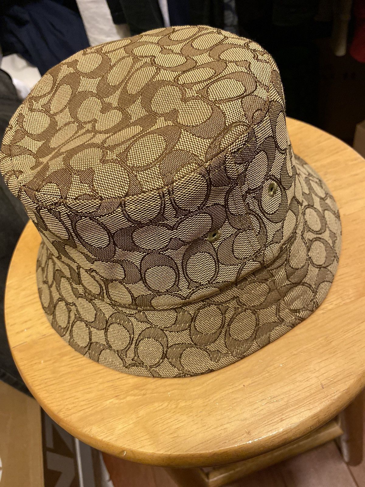 Coach × Vintage Coach bucket hat Size ONE SIZE - 3 Thumbnail