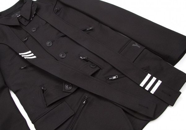 Adidas × Y-3 × Yohji Yamamoto adidas Y-3 AW 15-16 Propaganda Runway Blazer AC3550 Size 40L - 9 Thumbnail