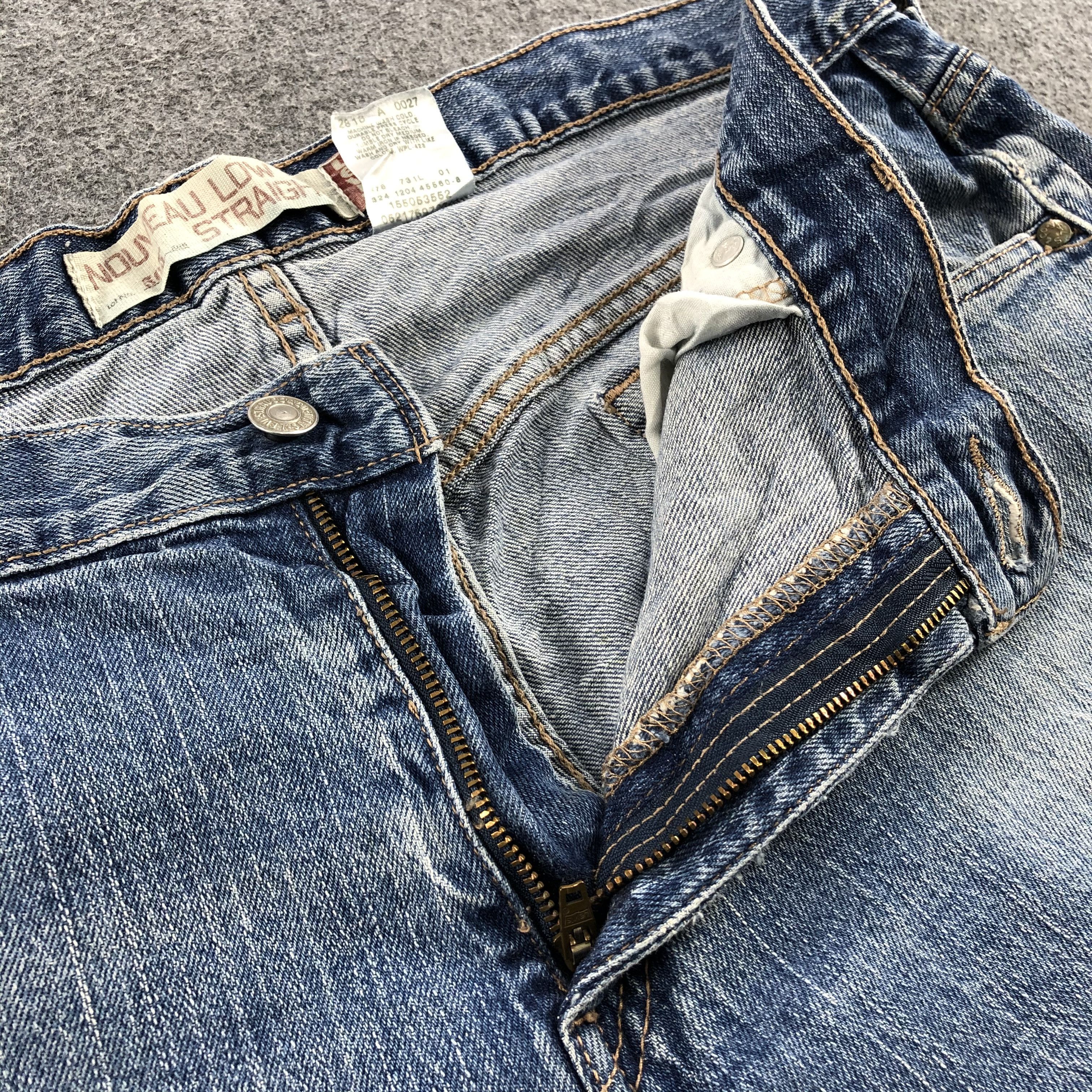 Levi's Faded Blue Denim Vintage Levis 505 Jeans-J1044 Size US 36 / EU 52 - 9 Thumbnail