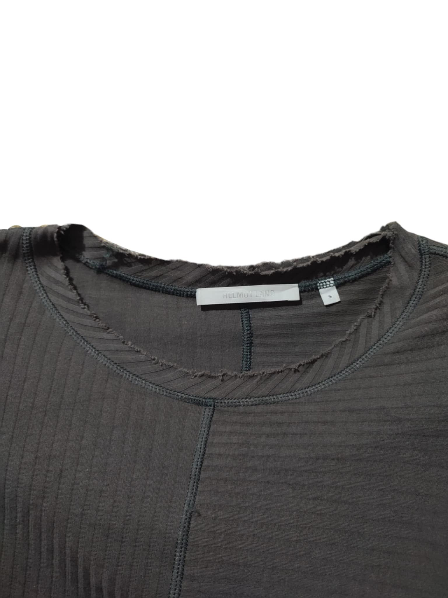 Helmut Lang Vintage 2000s Archival Helmut Lang LS Top Size S / US 4 / IT 40 - 8 Thumbnail