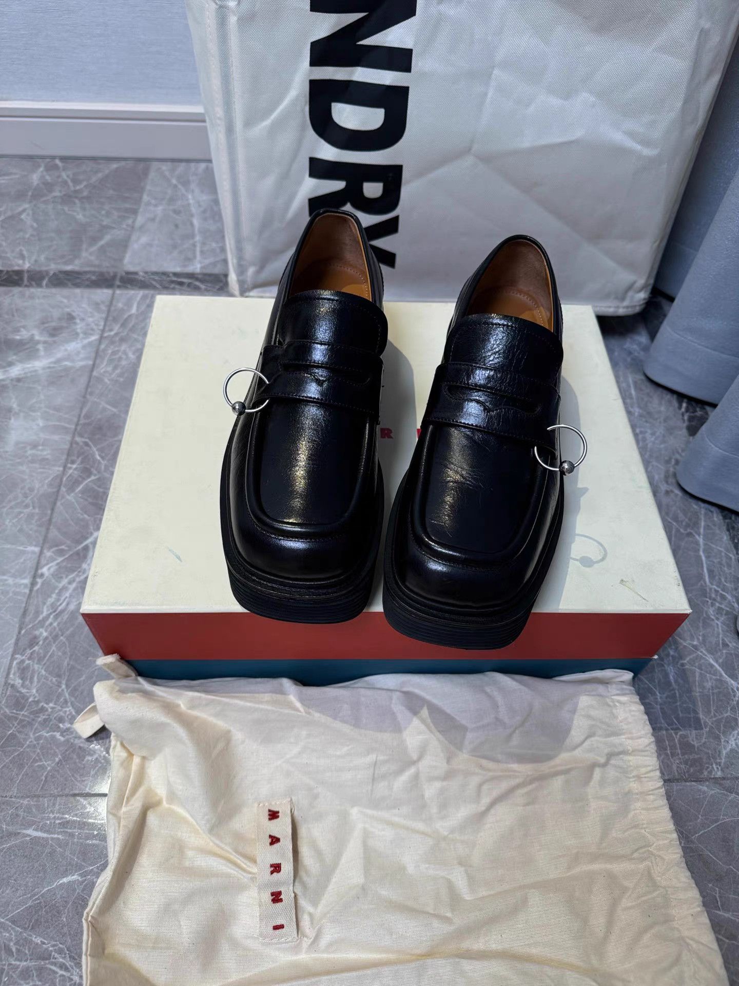Marni Marni Platform Loafers K6 Size US 7 / IT 37 - 1 Thumbnail