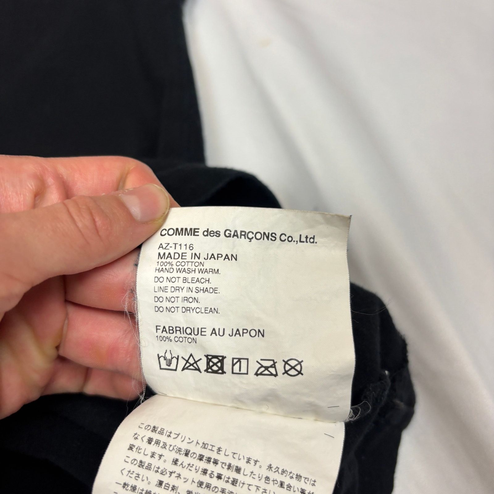 Comme des Garcons Comme des Garcons Play CDG Tee Heart Embroidered Shirt Small Size US S / EU 44-46 / 1 - 9 Thumbnail