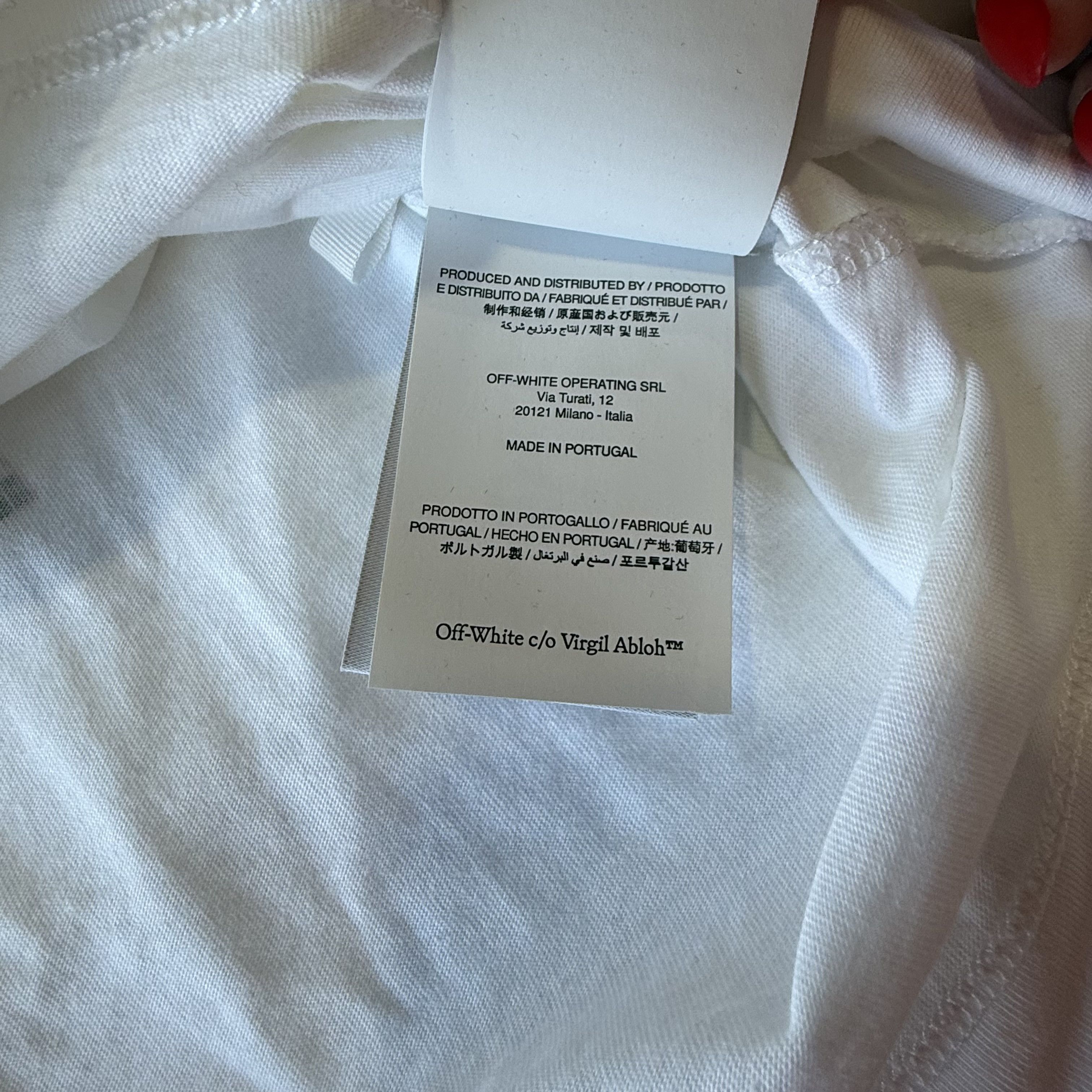 Off-White Off-White "_Logic" 10th Anniversary Logo Archive T-Shirt Size US XL / EU 56 / 4 - 8 Thumbnail