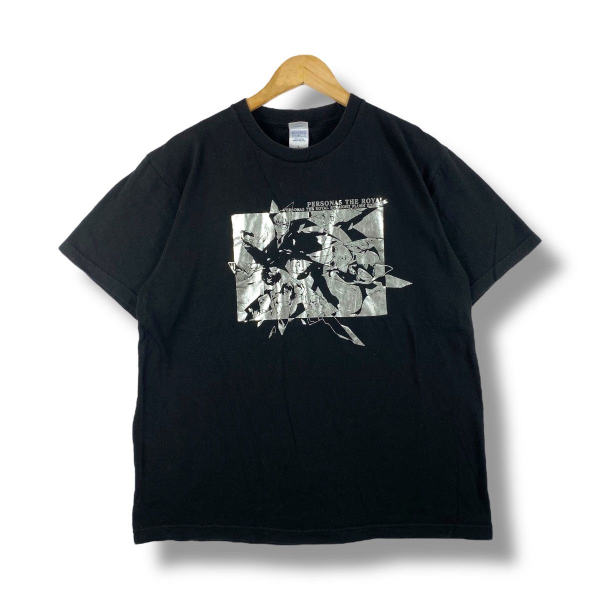 Anime × Japanese Brand PERSONA 5 The Royal Straight Flush Edition Anime Graphic Tee Size US L / EU 52-54 / 3 - 1 Thumbnail
