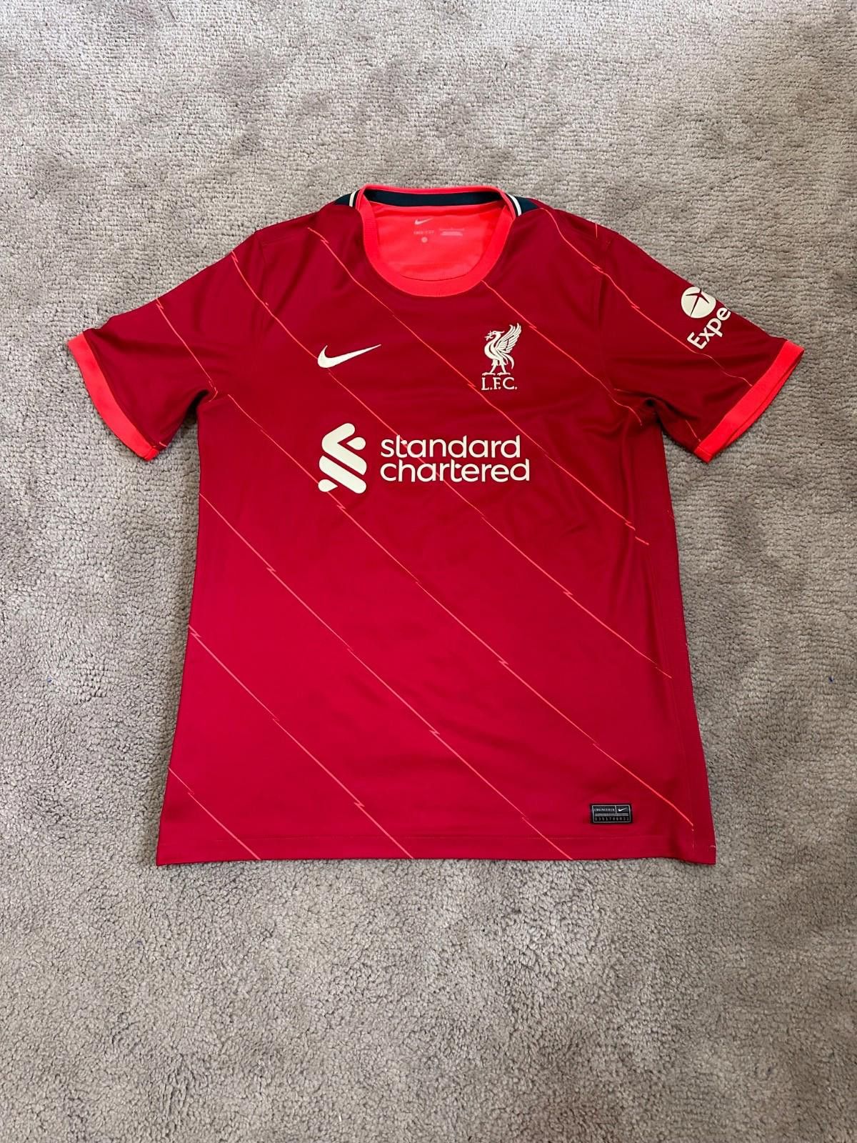 Nike #6 THIAGO Liverpool Home Football Shirt Nike Soccer Jersey Size US L / EU 52-54 / 3 - 1 Thumbnail