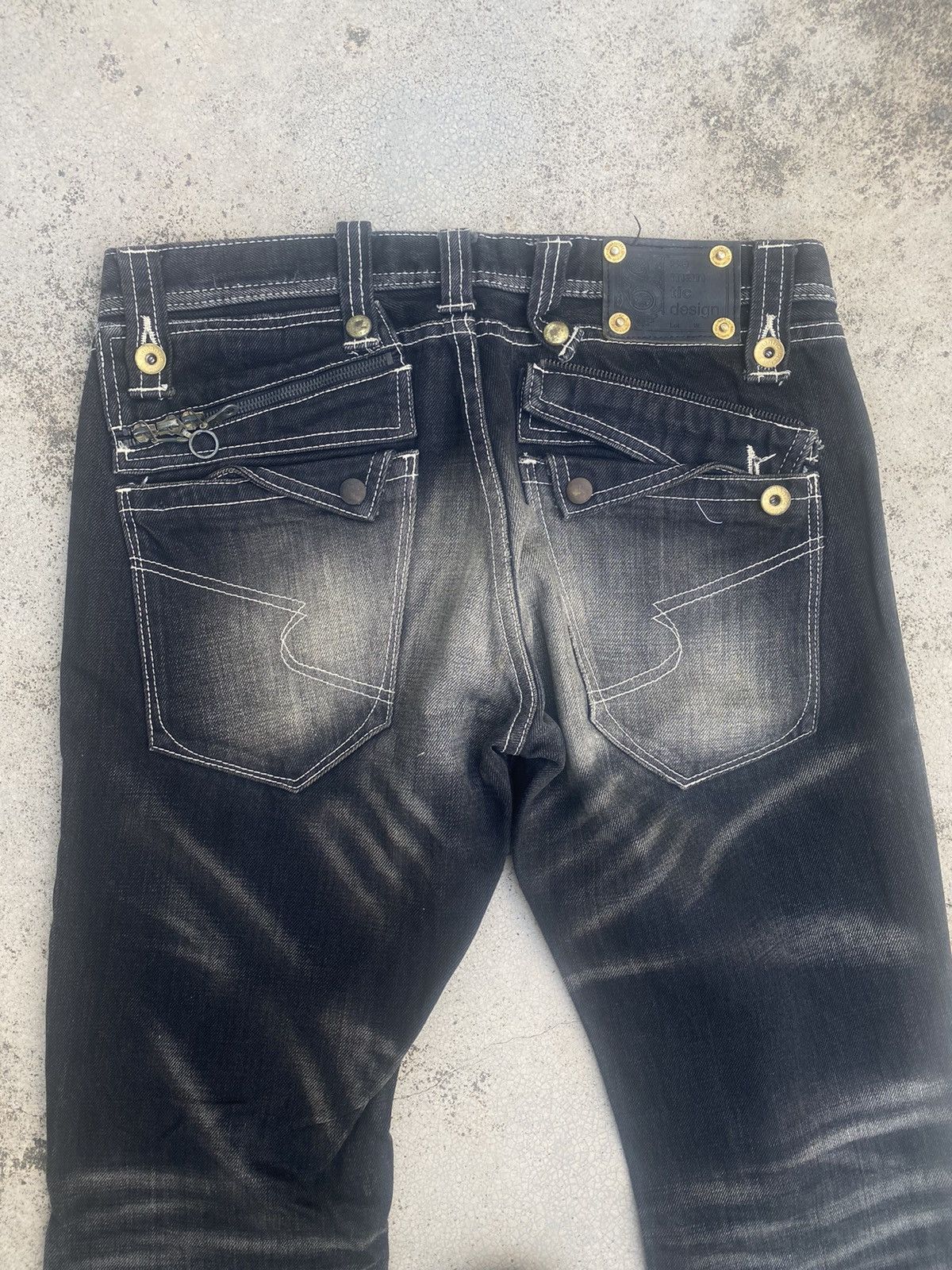 Japanese Brand Japanese Brand Semantic Design Clawmark Straightcut Denim Size US 32 / EU 48 - 16 Thumbnail