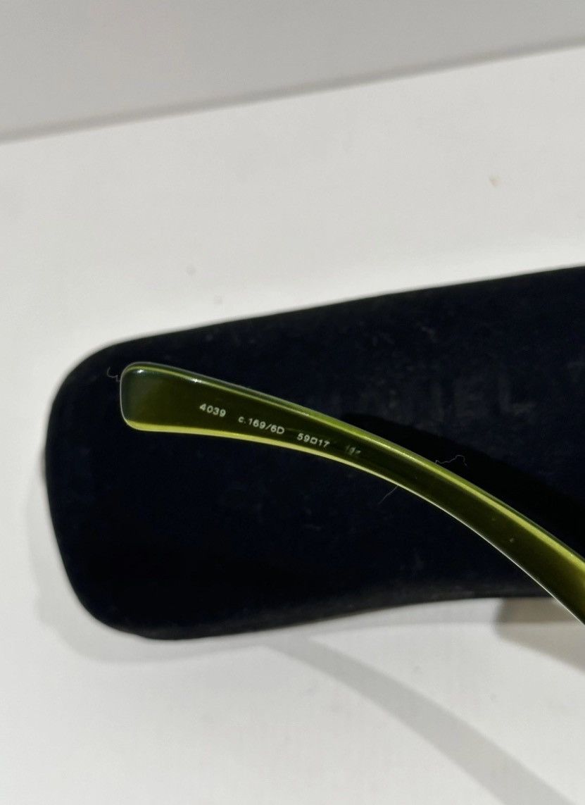 Chanel Chanel Sunglasses 4039 Rhinestone CC 4017 Rimless Vintage Size ONE SIZE - 6 Thumbnail