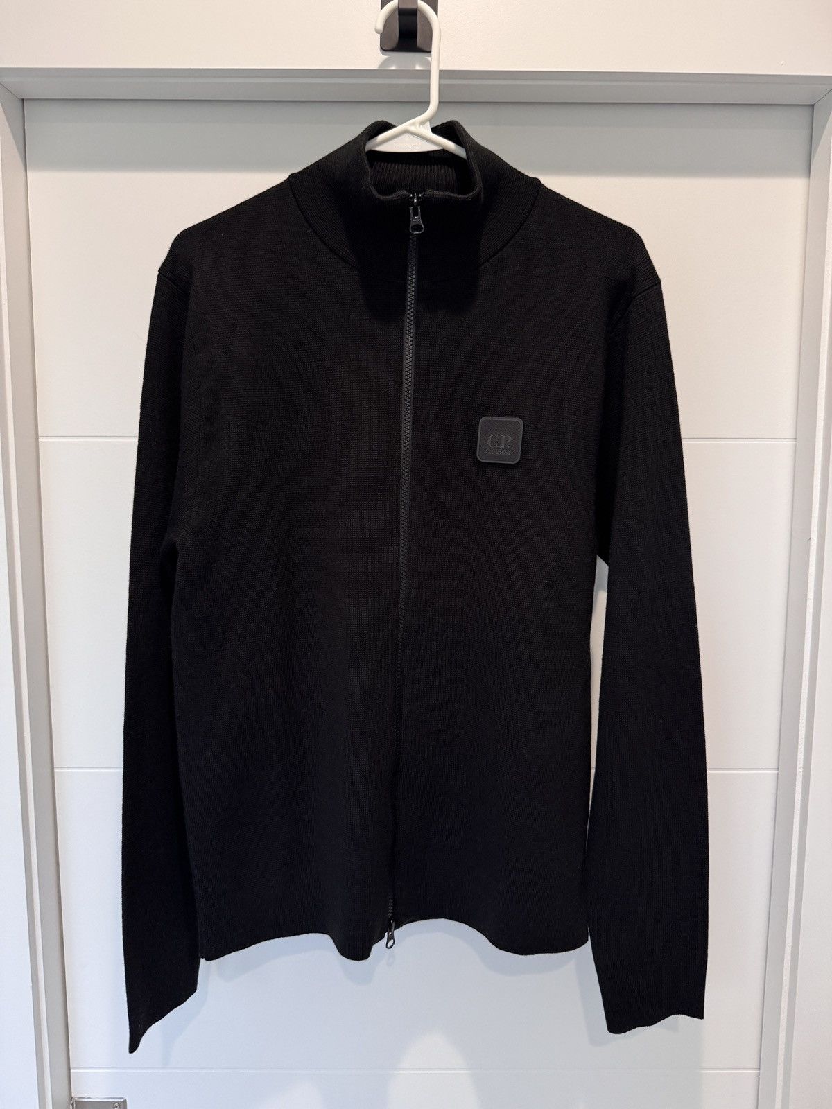 C.P. Company CP Company Metropolis Merino Wool Knit Full Zip Black Sz 50 Size US S / EU 44-46 / 1 - 2 Thumbnail