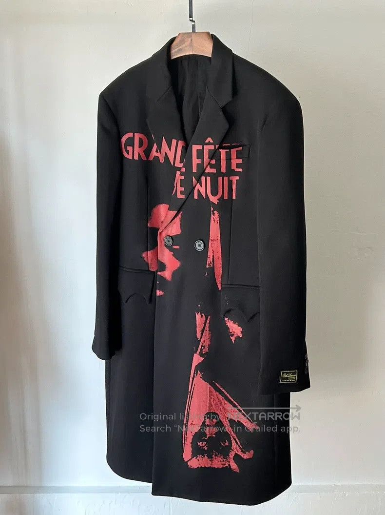 Raf Simons Raf Simons 22aw printed suit jacket Size US S / EU 44-46 / 1 - 1 Thumbnail