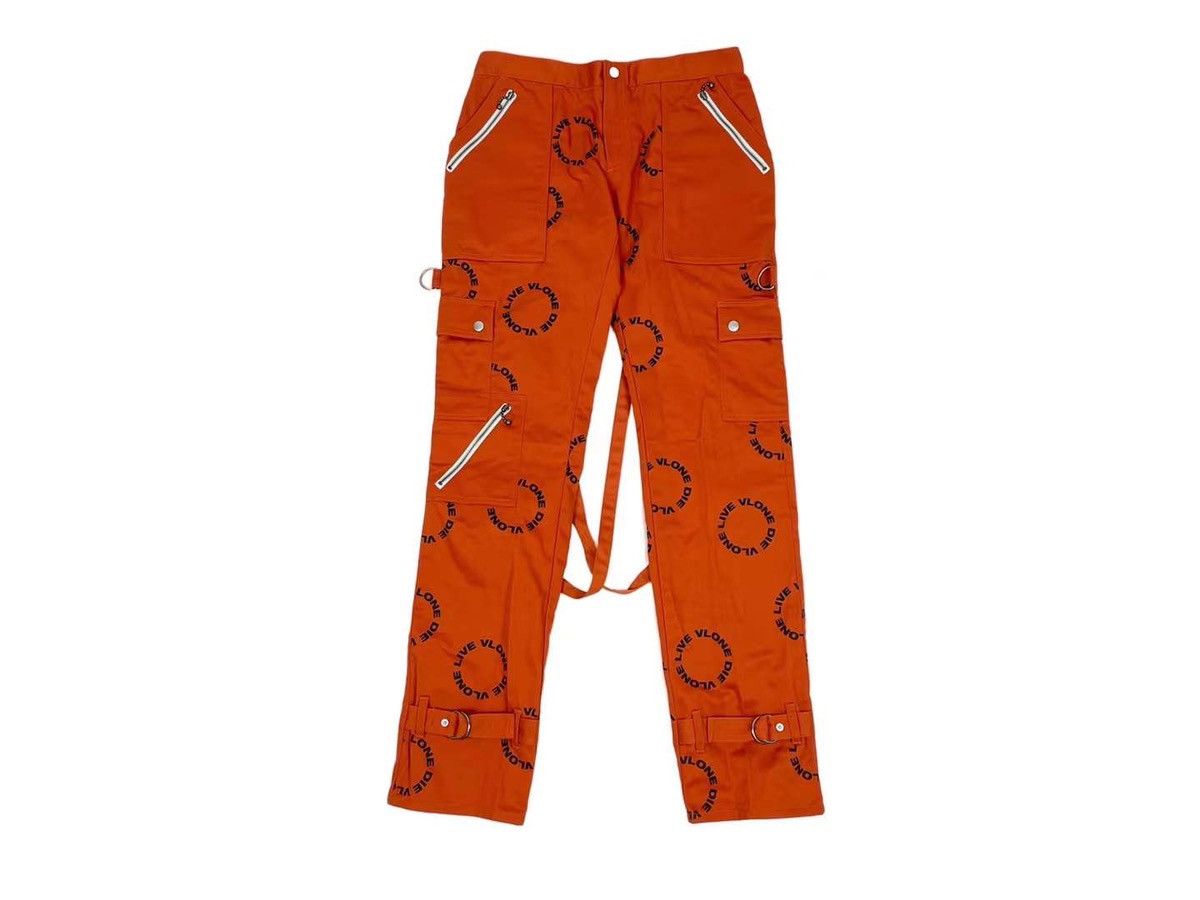 Vlone Vlone 18SS Bondage Cargo Pants Size US 33 - 1 Thumbnail