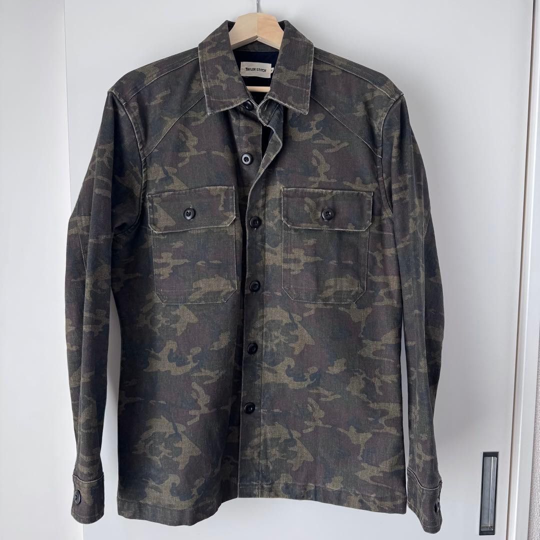 Taylor Stitch The Lined Shop Shirt in Woodland Camo Boss Duck Size US M / EU 48-50 / 2 - 1 Thumbnail
