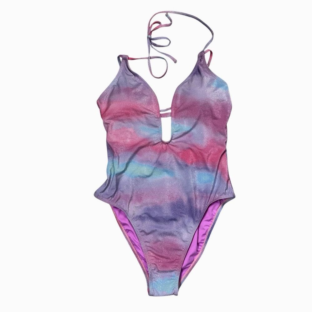 BCBGeneration NWT New $ 114 BCBGeneration Glitter Tie Dye Double Strap Ke Size L / US 10 / IT 46 - 2 Thumbnail