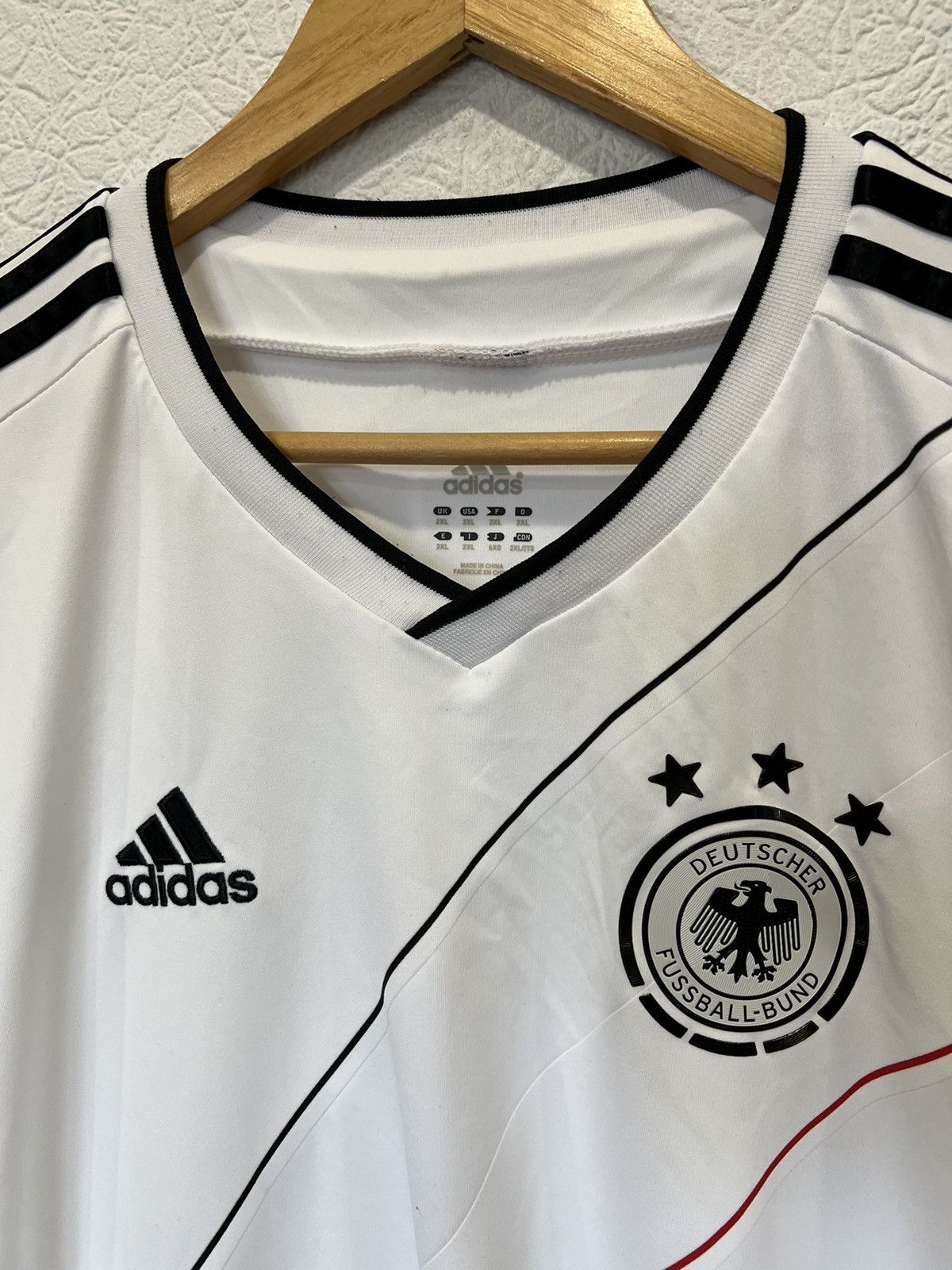 Adidas Adidas Germany 2012 Home Kit Soccer Jersey Football Size US XXL / EU 58 / 5 - 2 Thumbnail