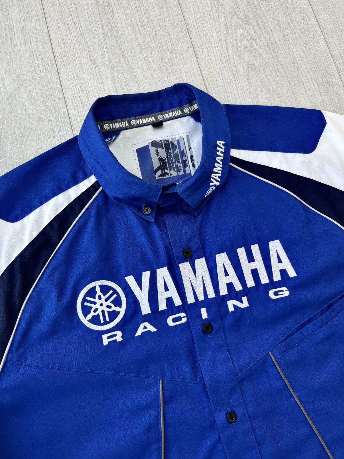 Japanese Brand Vintage Yamaha Racing Shirt Center Logo Y2K Japanese Hype 90 Size US XL / EU 56 / 4 - 2 Thumbnail