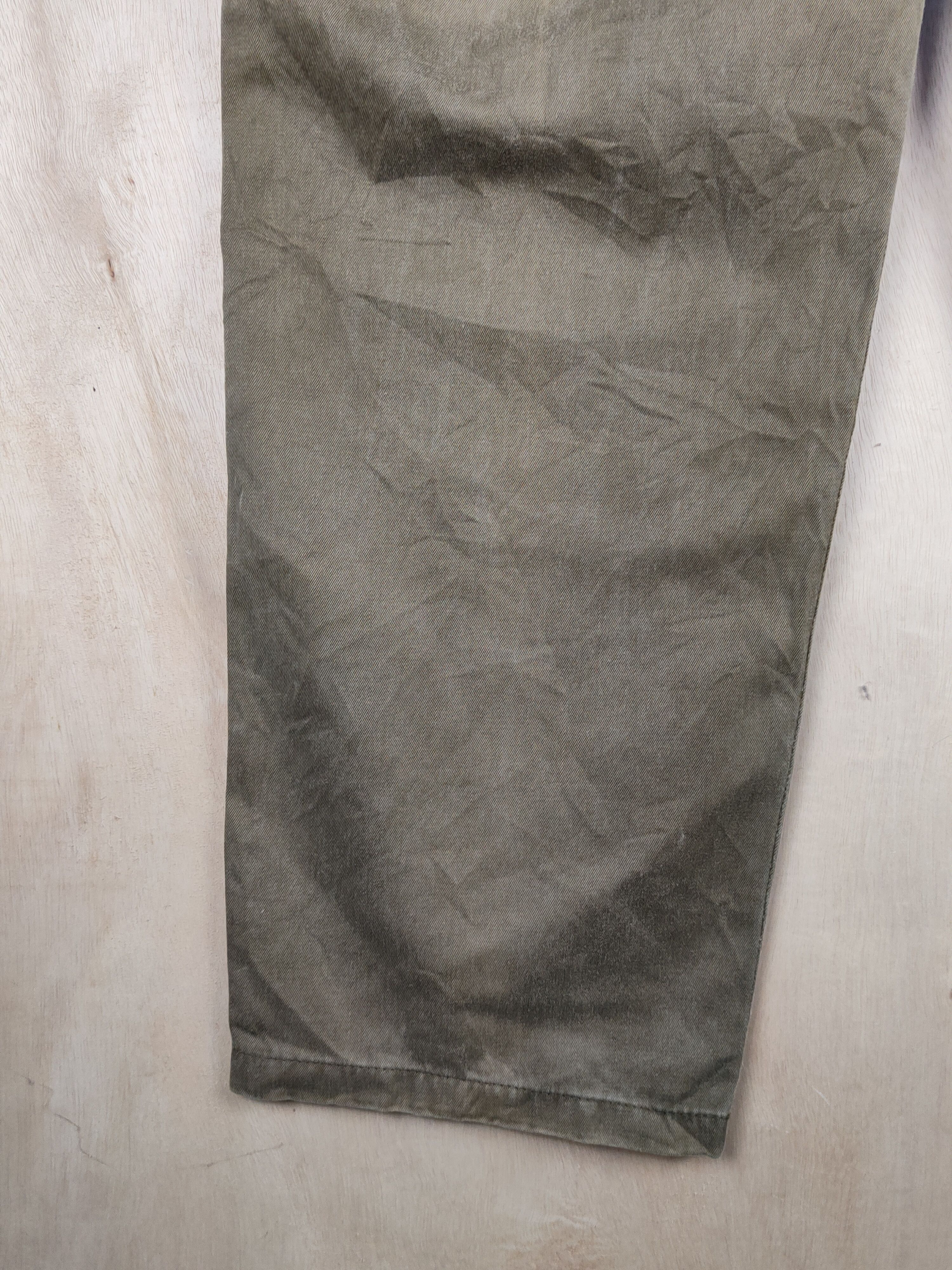 Edwin Edwin Olive Faded vintage japan Casual Pants #S2415 Size US 32 / EU 48 - 9 Thumbnail