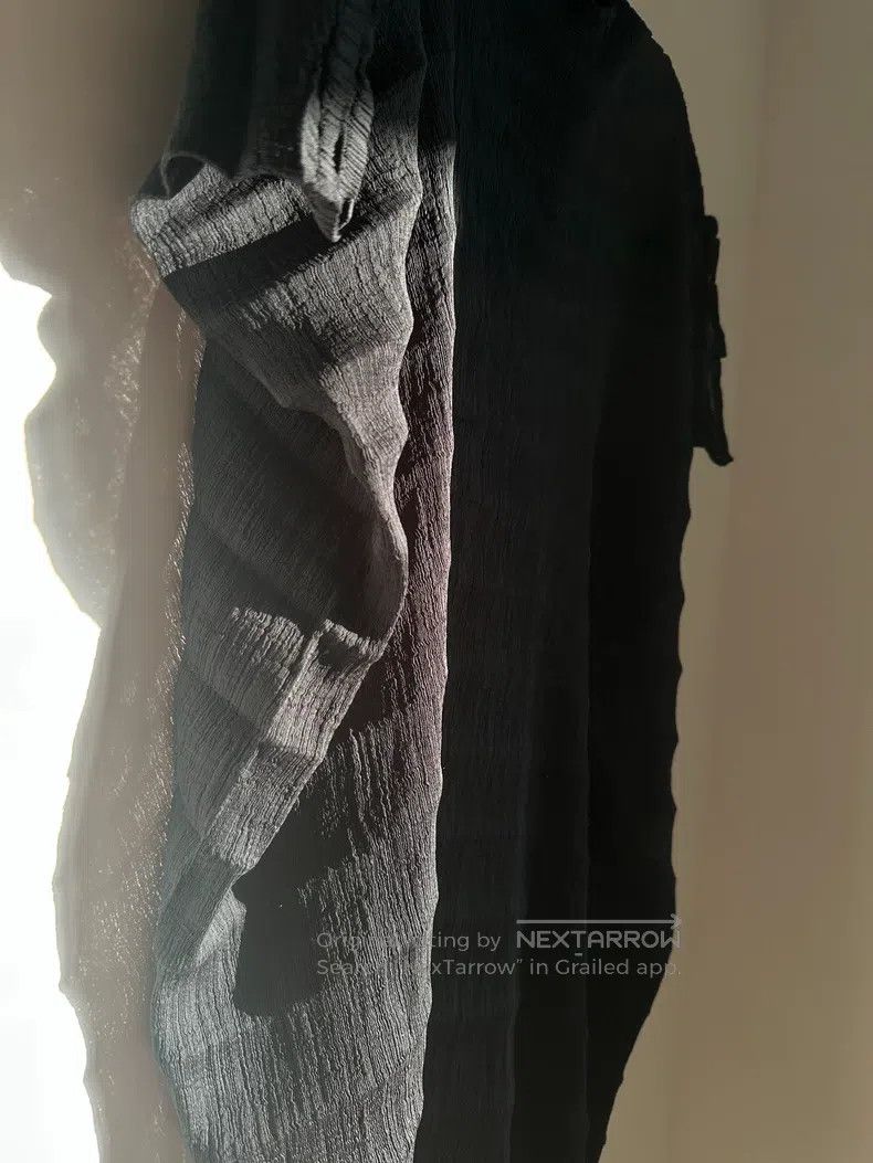 Issey Miyake Issey Miyake size:one size Black Short Sleeve T-shirt Size XXS / US 00 / IT 34 - 2 Thumbnail