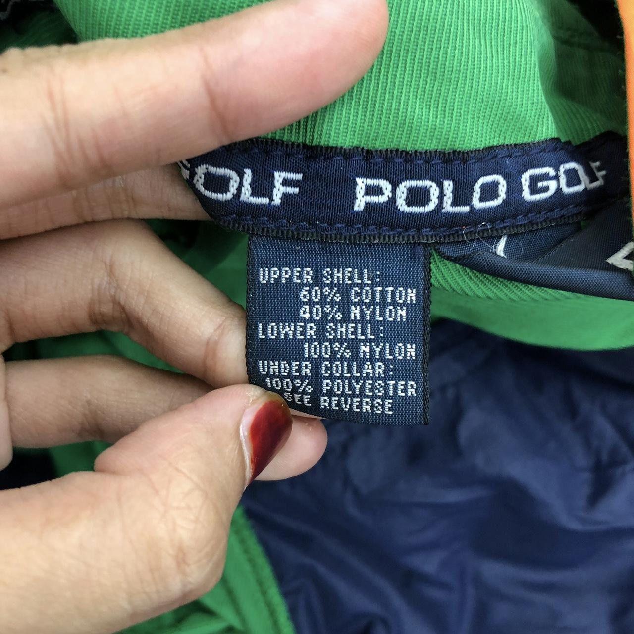 Polo Ralph Lauren Vintage 90’ POLO GOLF RALPH LAUREN Crest Jacket Windbreaker Size US M / EU 48-50 / 2 - 5 Thumbnail