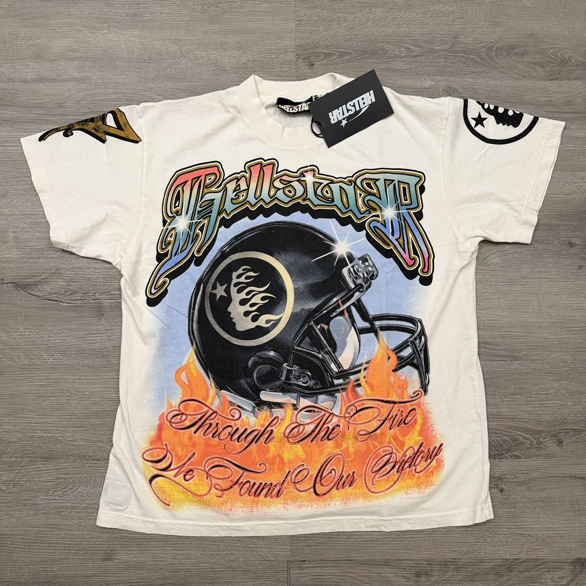 HELLSTAR Hellstar Helmet T-Shirt Size US M / EU 48-50 / 2 - 2 Thumbnail