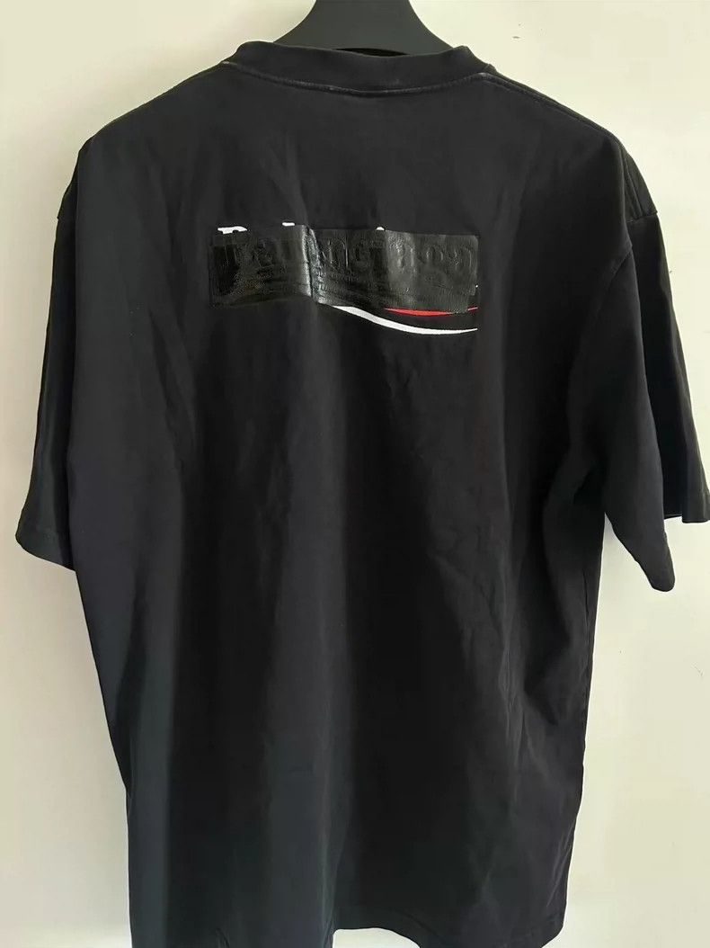 Balenciaga Balenciaga Tape Cola Short Sleeve L Size Size US L / EU 52-54 / 3 - 2 Thumbnail