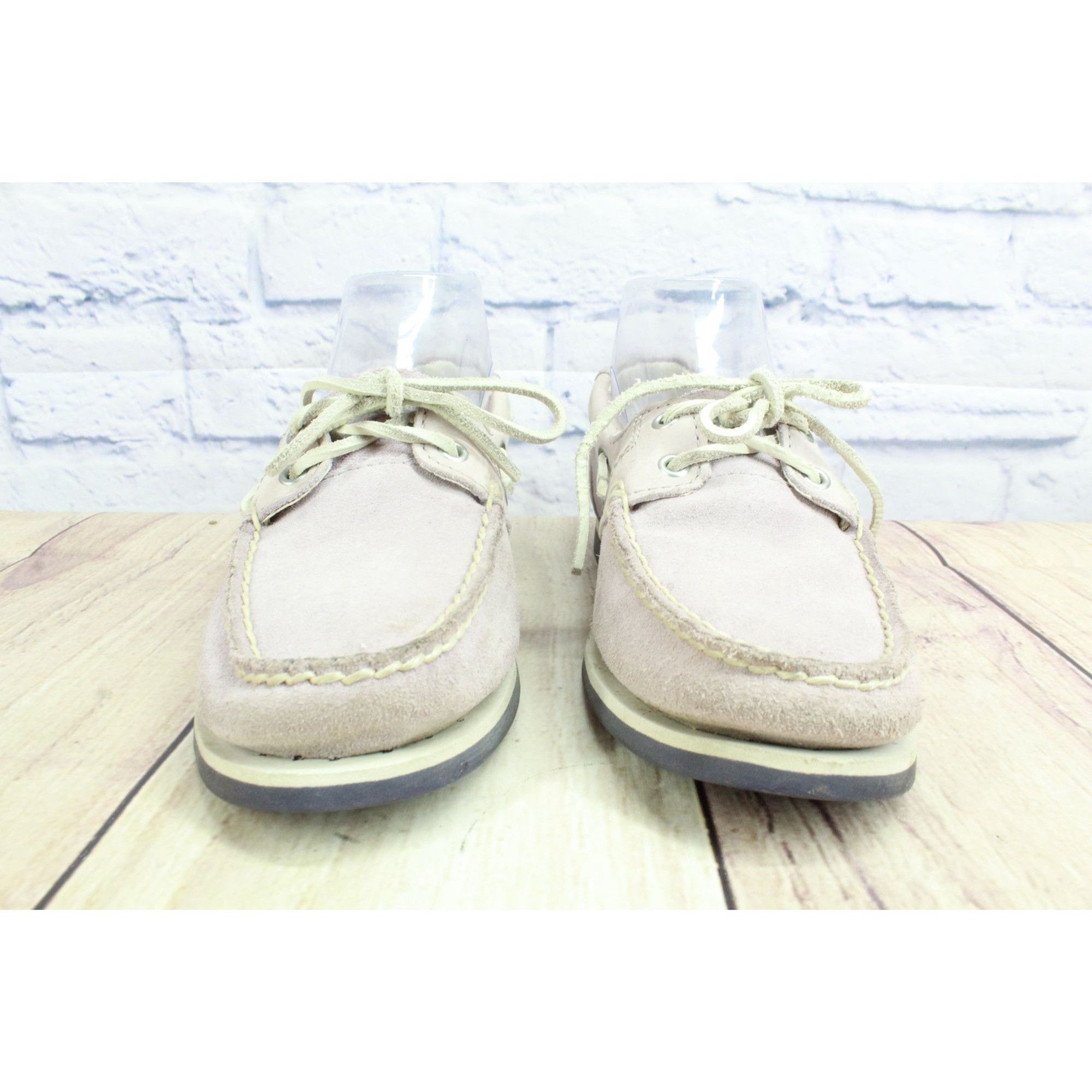 Timberland Timberland Womens Pink Suede Boat Shoes Size 7 Preppy Casual Size US 7 / IT 37 - 5 Thumbnail