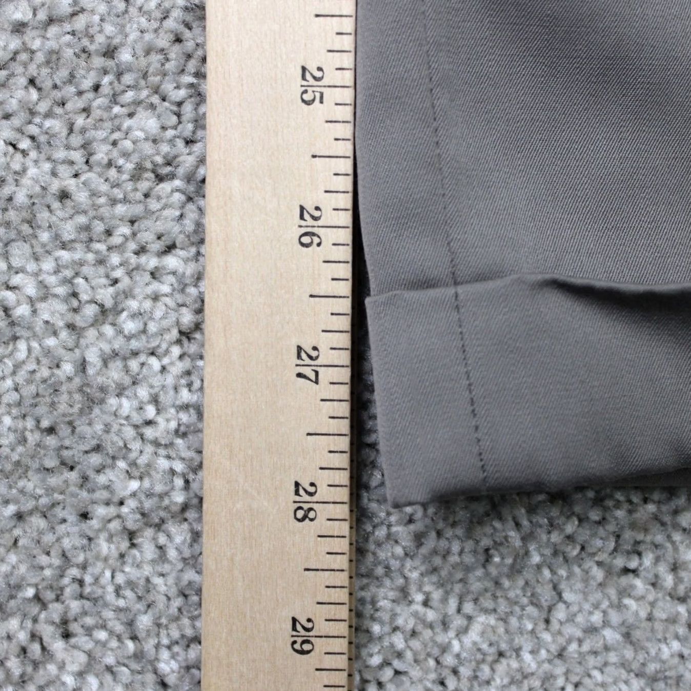 Zanella Zanella Pants Men 36 Beige Wool Pleated Cuffed Straight Leg Regular Dress Pants 36x28 Included Lined Modern 90s Preppy Mens Size US 36 / EU 52 - 4 Thumbnail