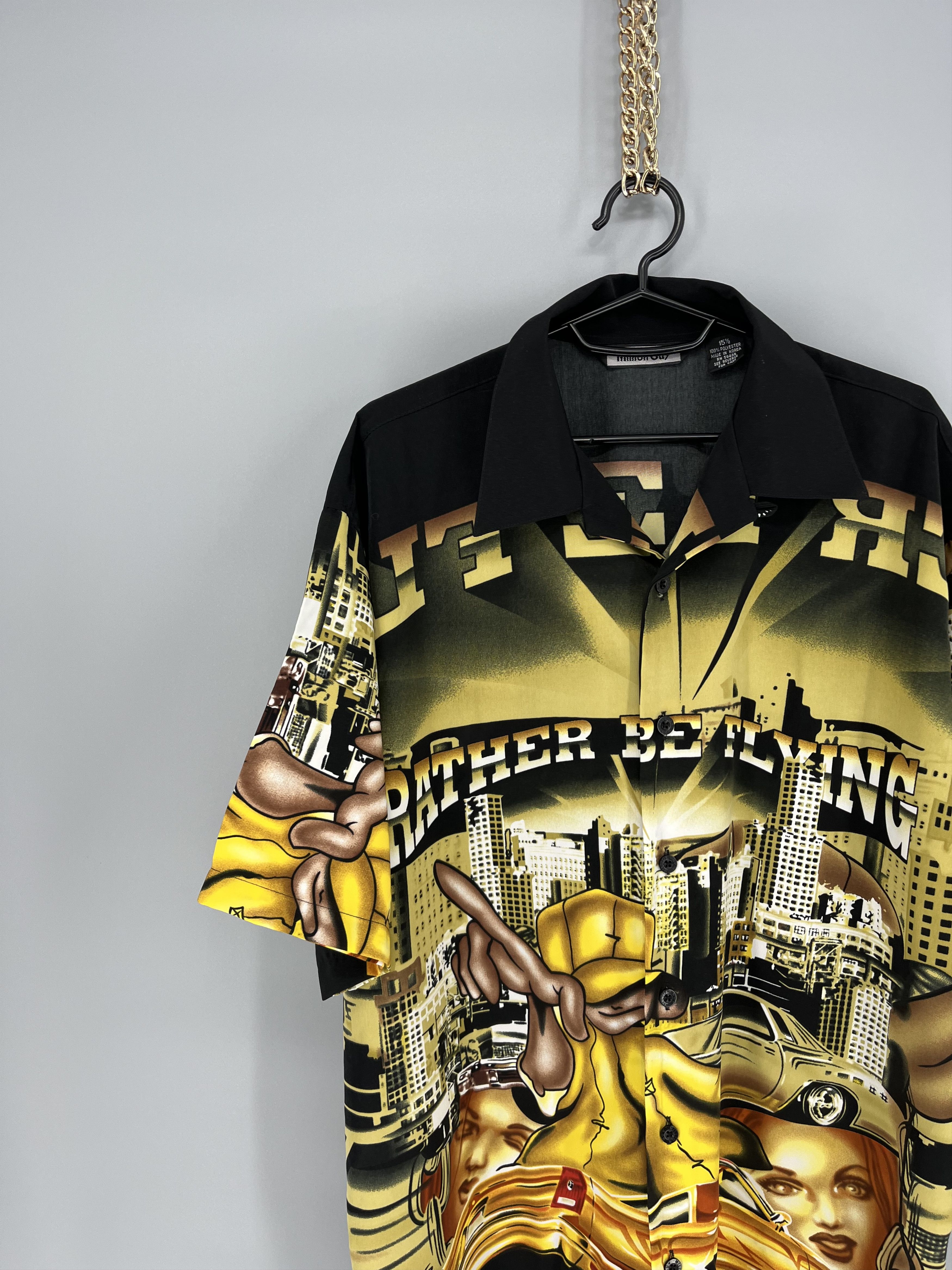 Vintage Hawaiian Shirt Japanese Style Shirt Travis Scott Style Size US XL / EU 56 / 4 - 4 Thumbnail