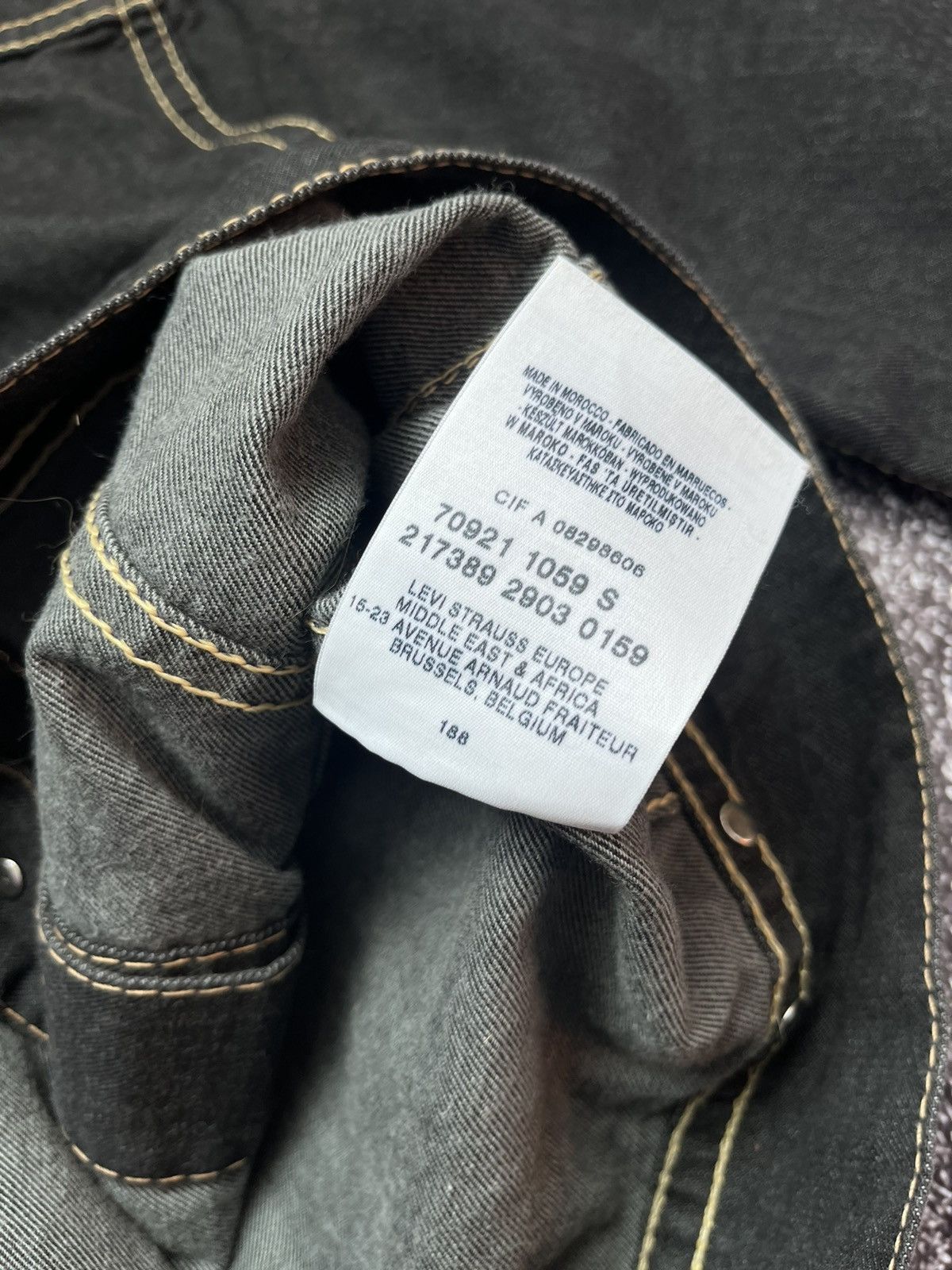 Levi's VINTAGE LEVIS DENIM TRUCKER JACKET 70921 Size S / US 4 / IT 40 - 7 Thumbnail