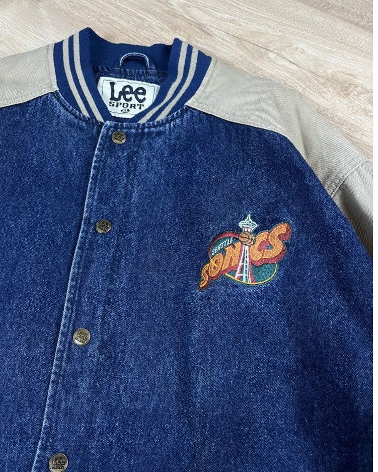 Lee Seattle sonics Vintage LEE 1of1 denim jacket Size US XL / EU 56 / 4 - 7 Thumbnail