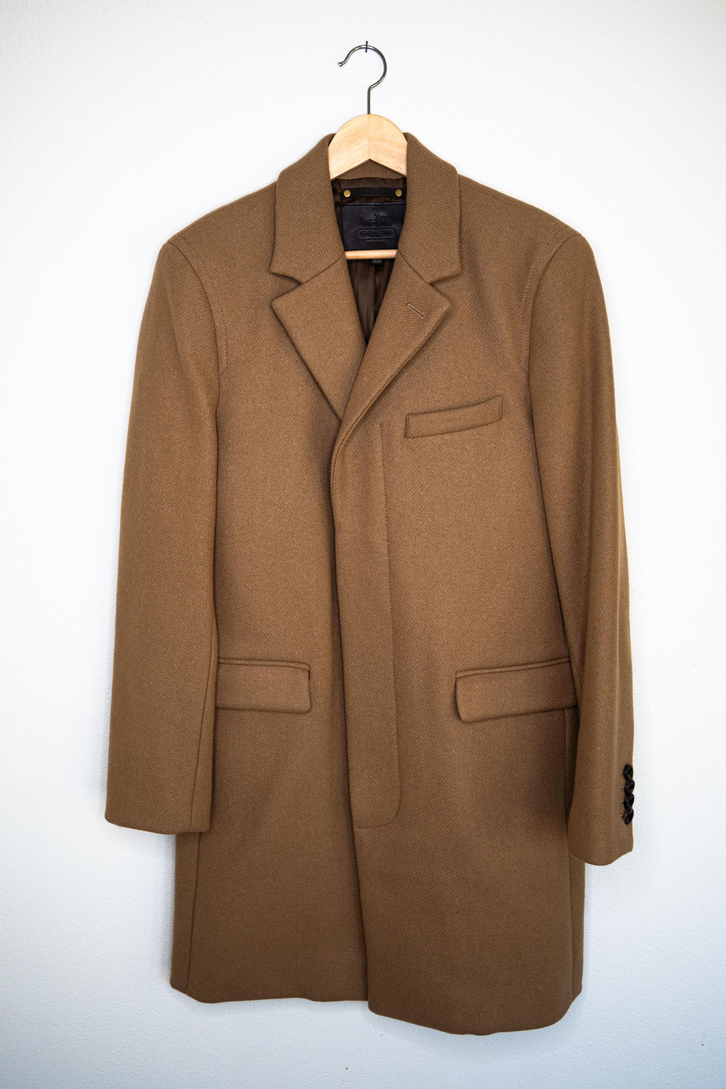 Coach Camelhair Topcoat Size US M / EU 48-50 / 2 - 2 Thumbnail