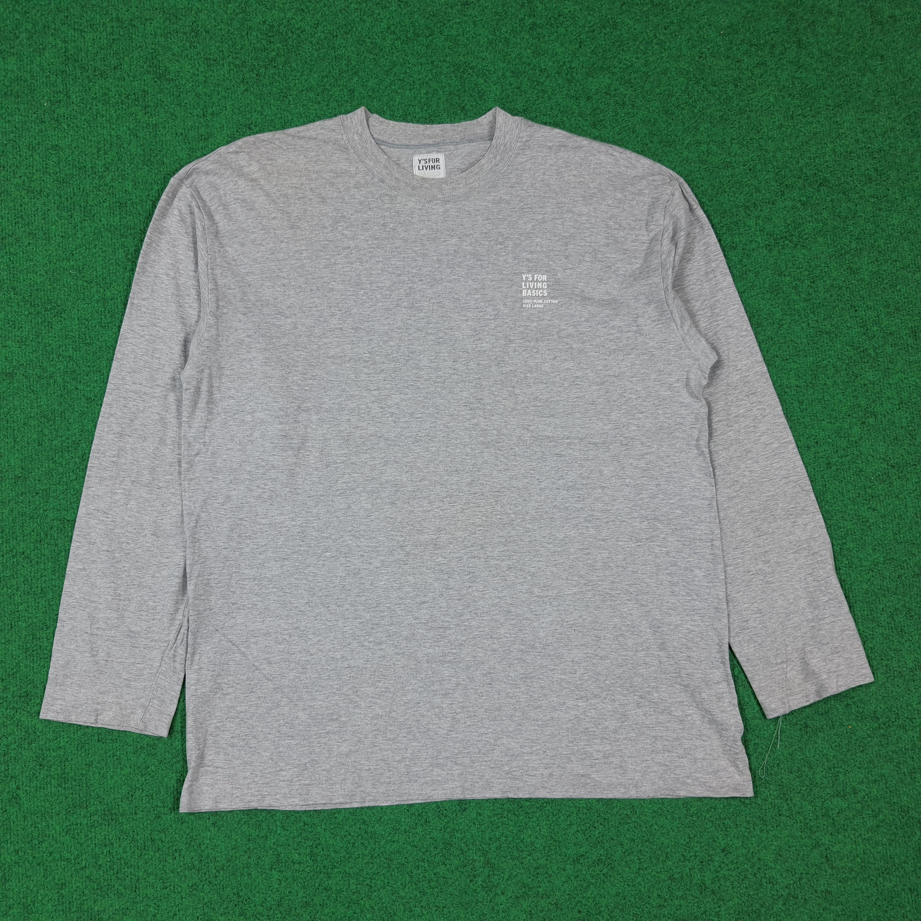 Y's Vintage Y's For Men by Yohji Yamamoto Japan Tshirt C285N42 Size US L / EU 52-54 / 3 - 1 Thumbnail