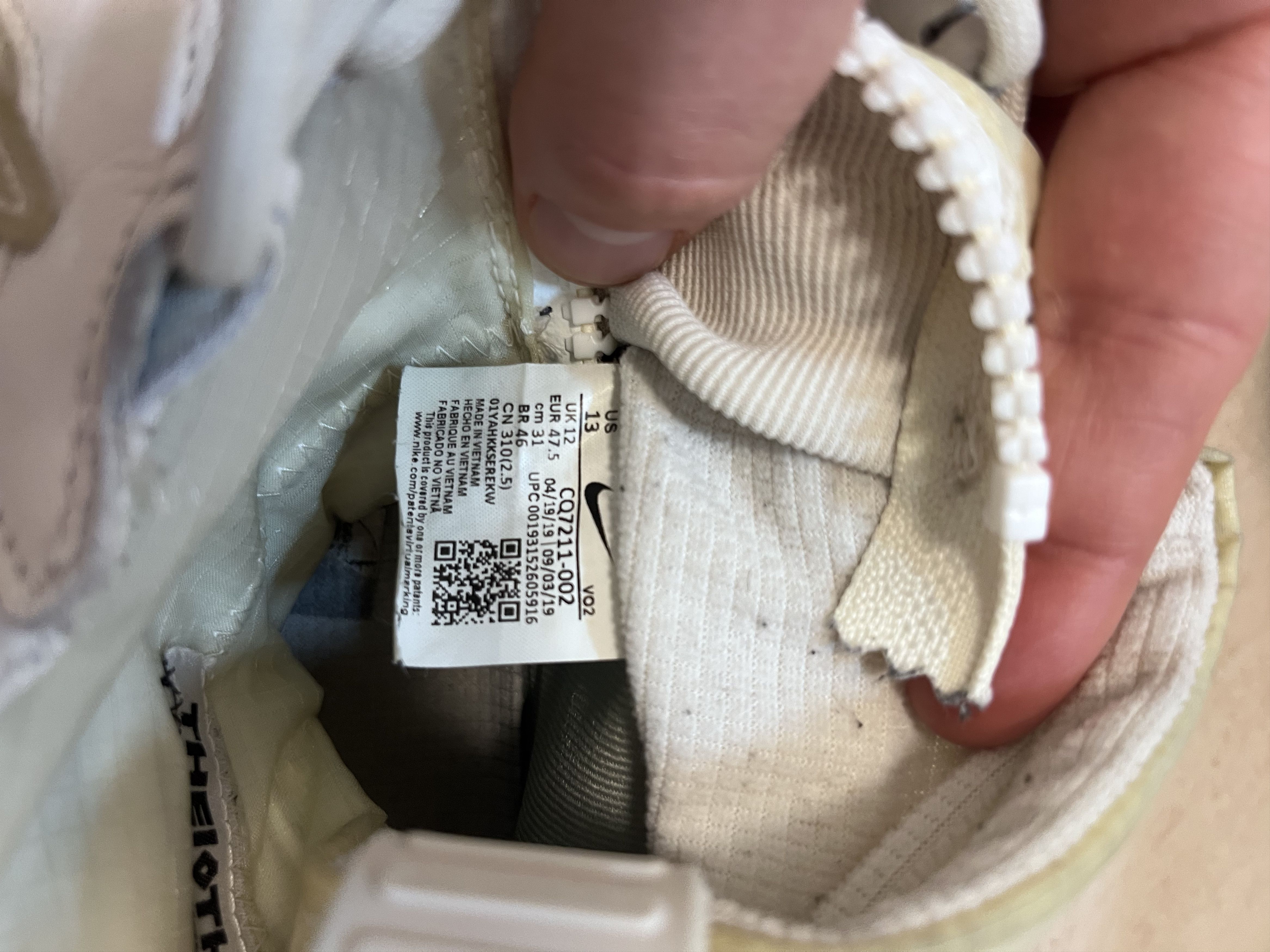 Nike Nike Air Force 1 High Gore-Tex “Phantom White“ Size US 14 / EU 47 - 12 Thumbnail