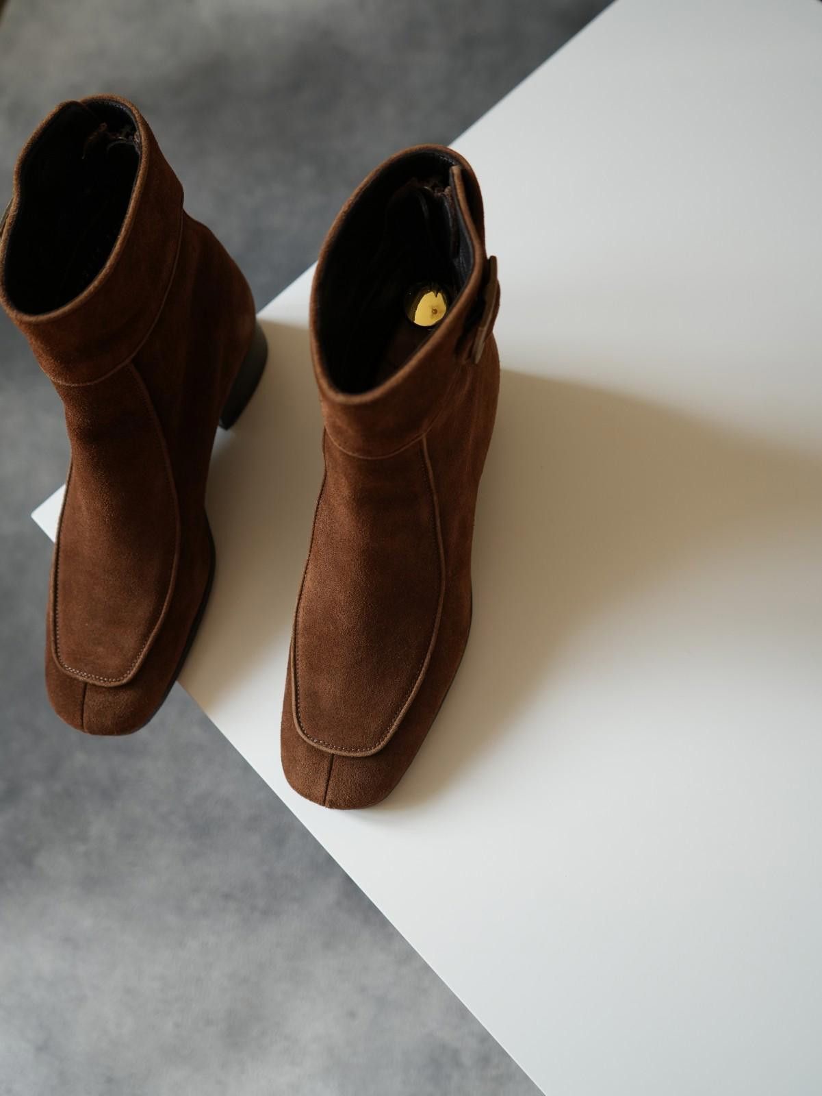 Saint Laurent Paris Saint Laurent Ancle Suede Buckle Boots WOMEN US6.5 Size US 6.5 / IT 36.5 - 7 Thumbnail