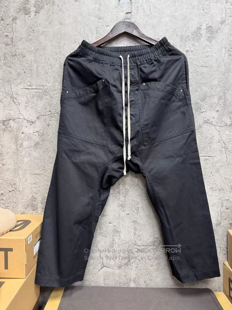 Rick Owens Rick Owens size xs SS22 drawstring slacks pants Size US 28 / EU 44 - 4 Thumbnail