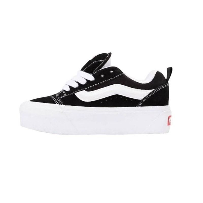 Vans VANS Knu Stack Platform Shoes 9 Women/7.5 Men Black/WhiteNEW Size US 9 / IT 39 - 9 Thumbnail