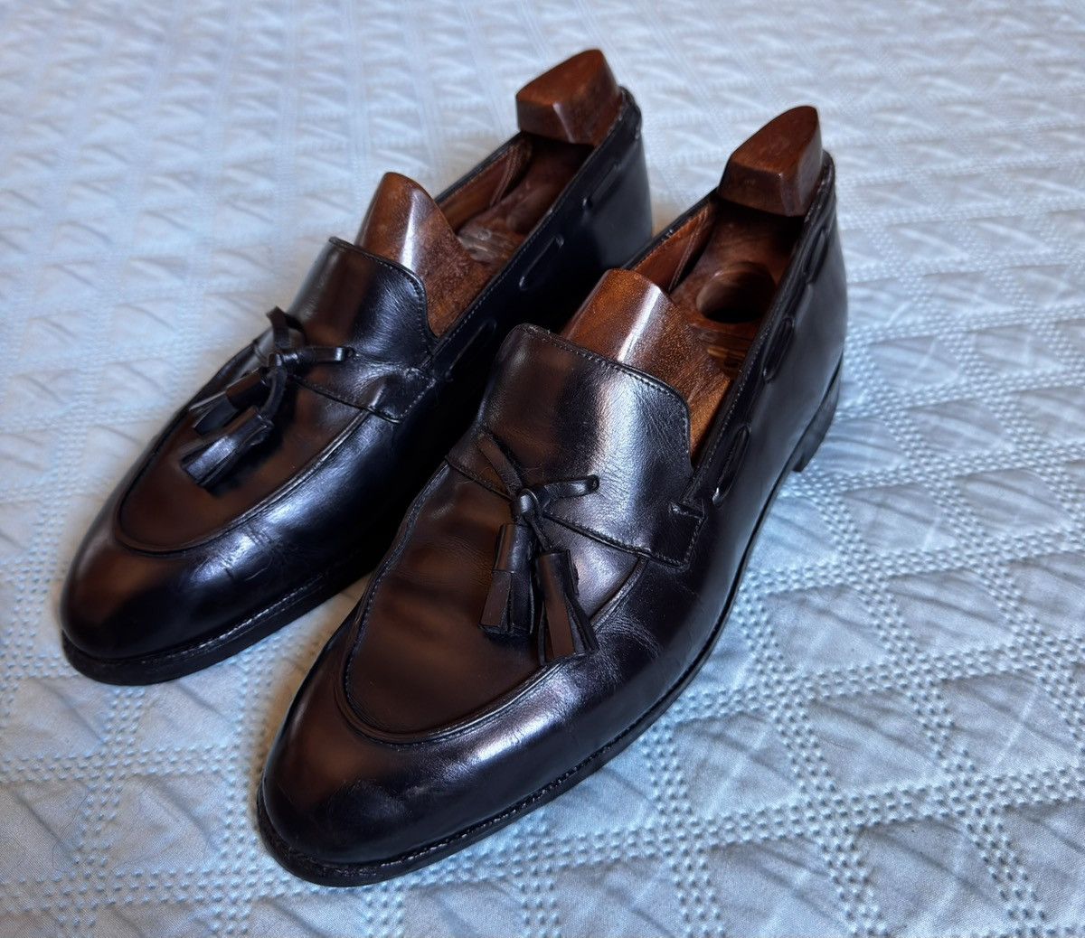 John Lobb John Lobb Tassle Loafers Size US 8.5 / EU 41-42 - 2 Thumbnail