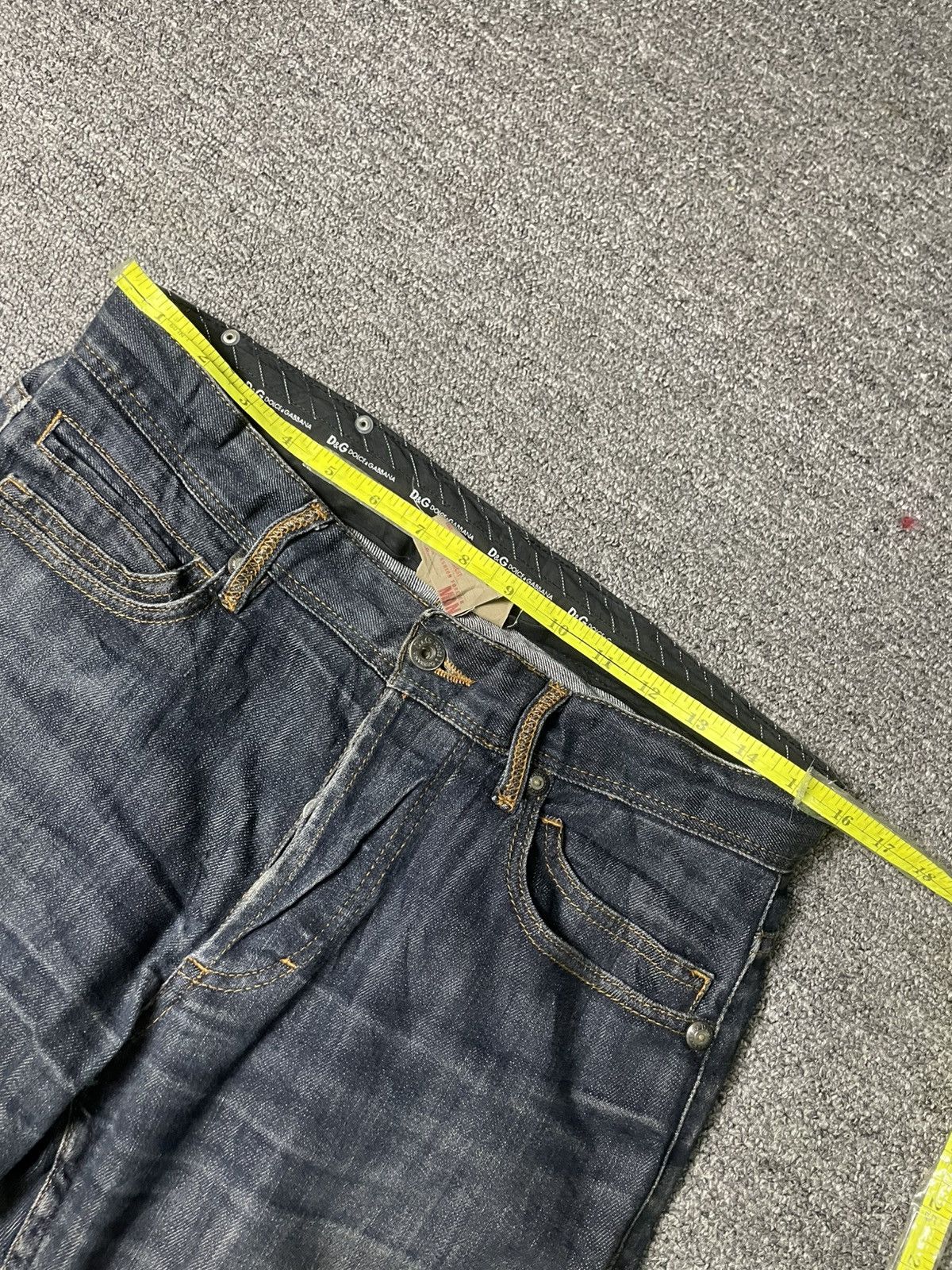 Designer × Dolce & Gabbana × Vintage DOLCE & GABBANA DISTRESSED DENIM JEANS (103) Size US 32 / EU 48 - 3 Thumbnail