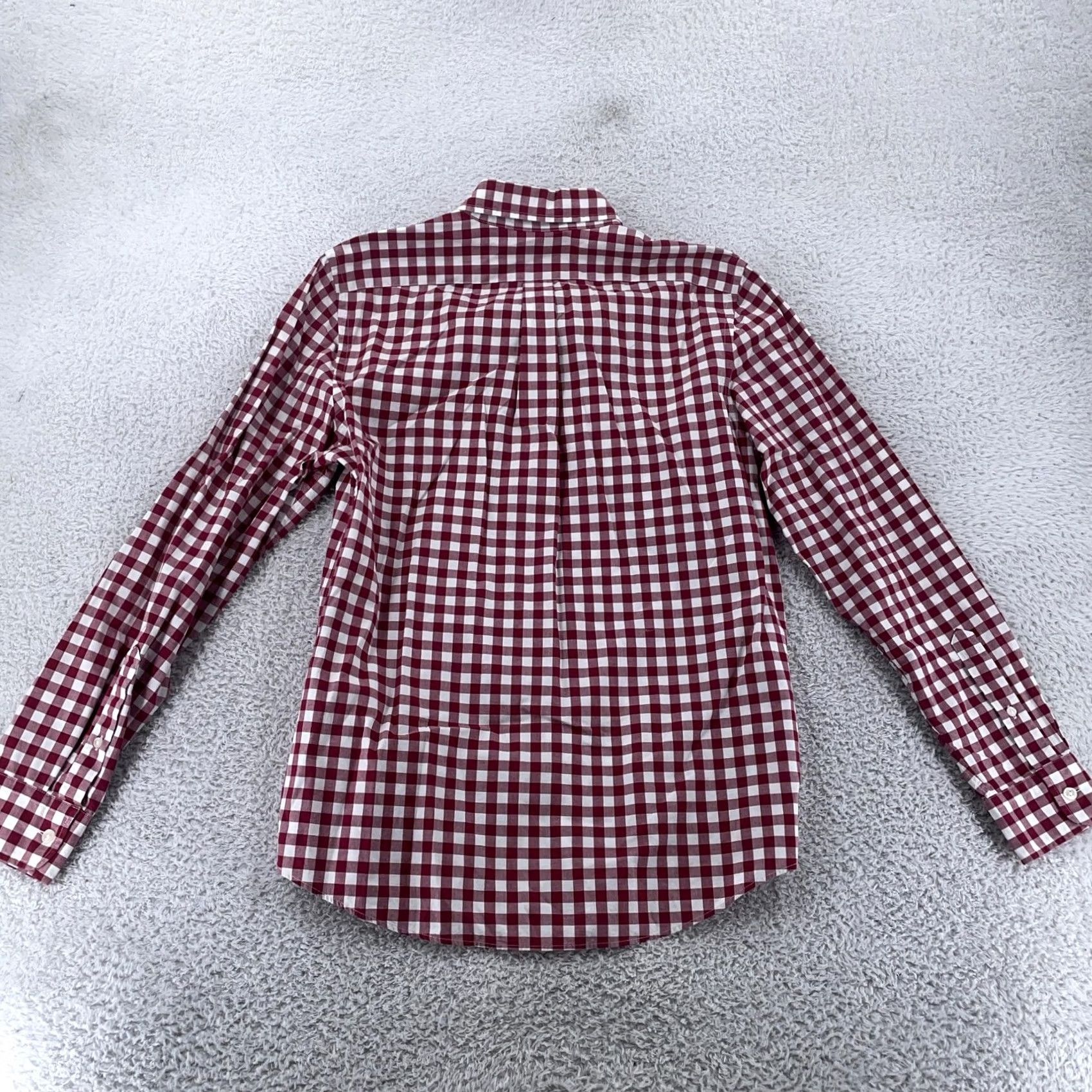 Vineyard Vines Vineyard Vines Slim Fit Tucker Shirt Mens M Red Gingham White L/S Button Down Size US M / EU 48-50 / 2 - 3 Thumbnail