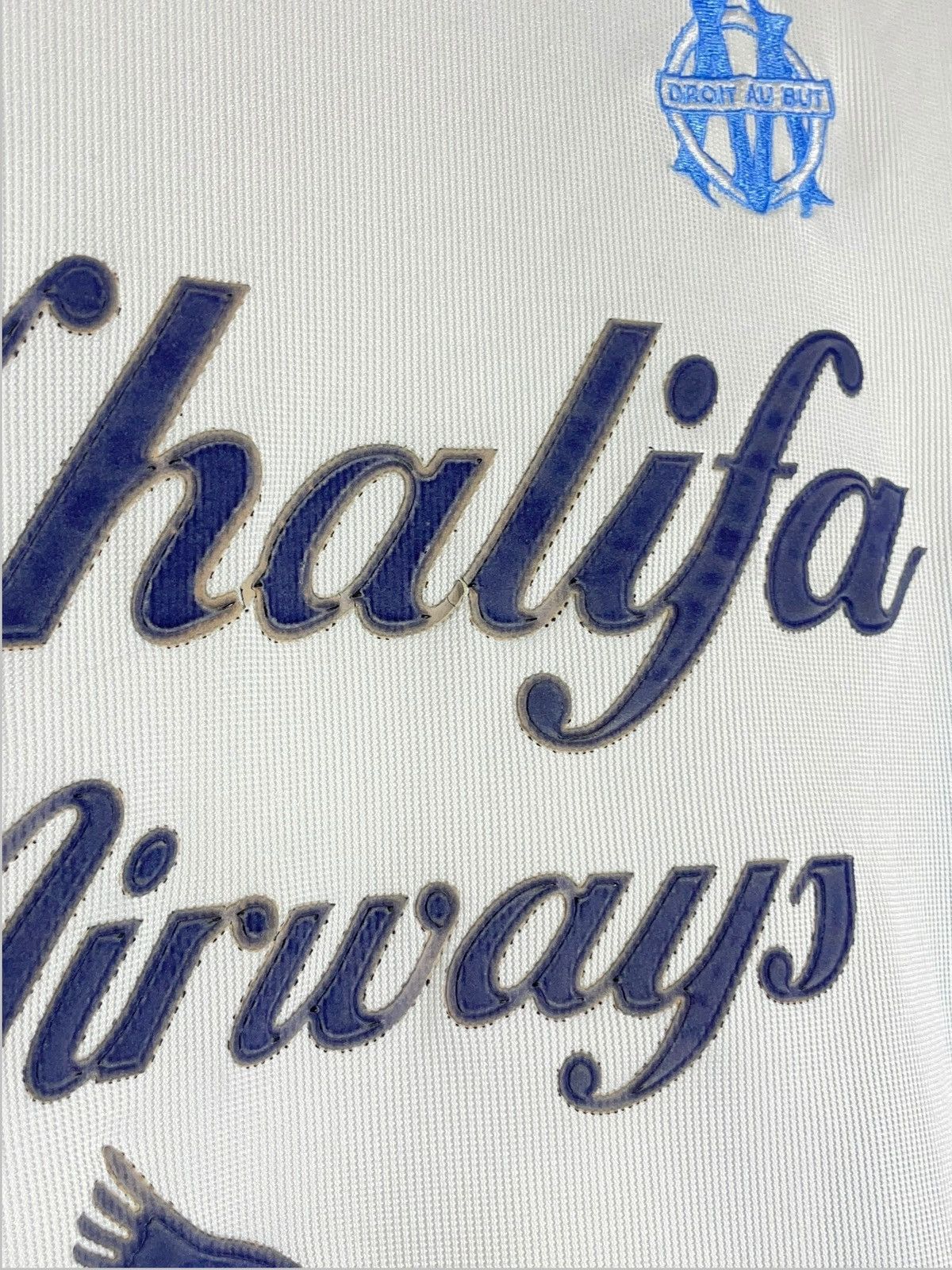 Adidas Olympique Marseille Adidas Vintage 2002/03 Home Soccer Shirt Size US S / EU 44-46 / 1 - 10 Thumbnail