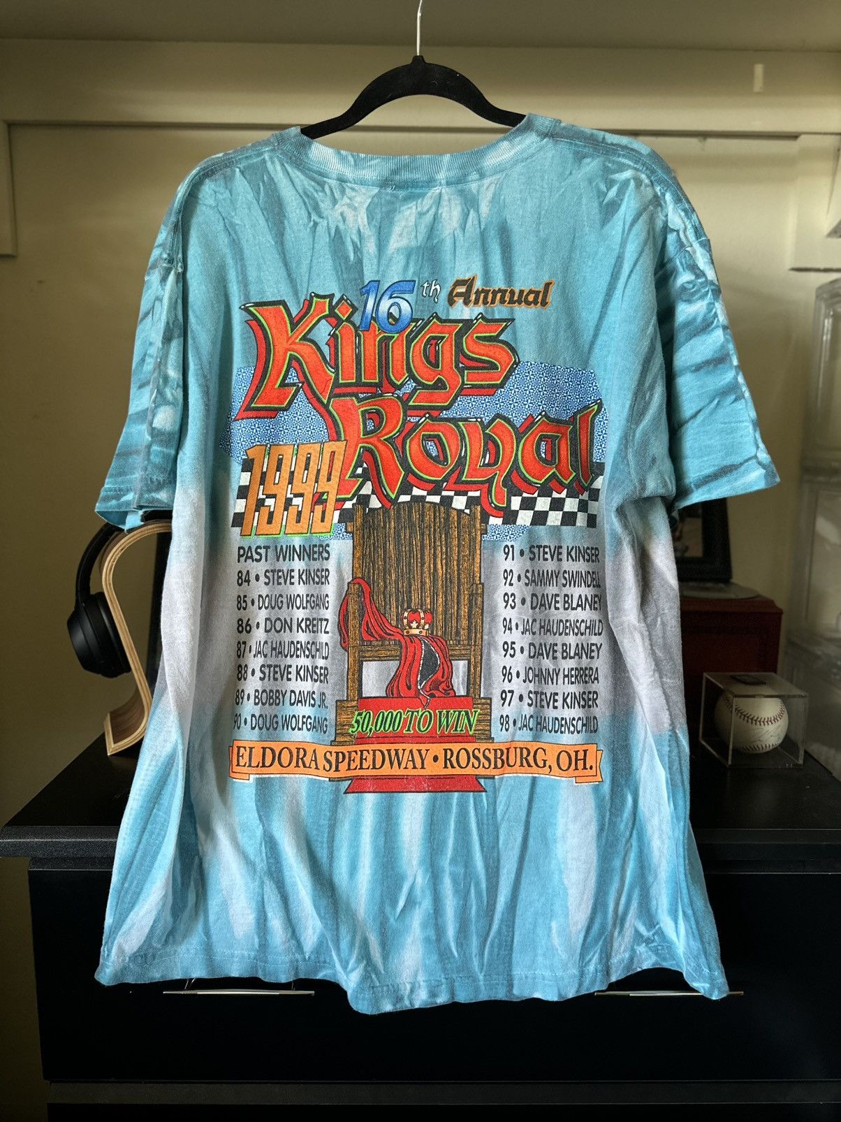 Vintage Vintage 90’s Kings Royal Race TShirt Size US XL / EU 56 / 4 - 2 Thumbnail