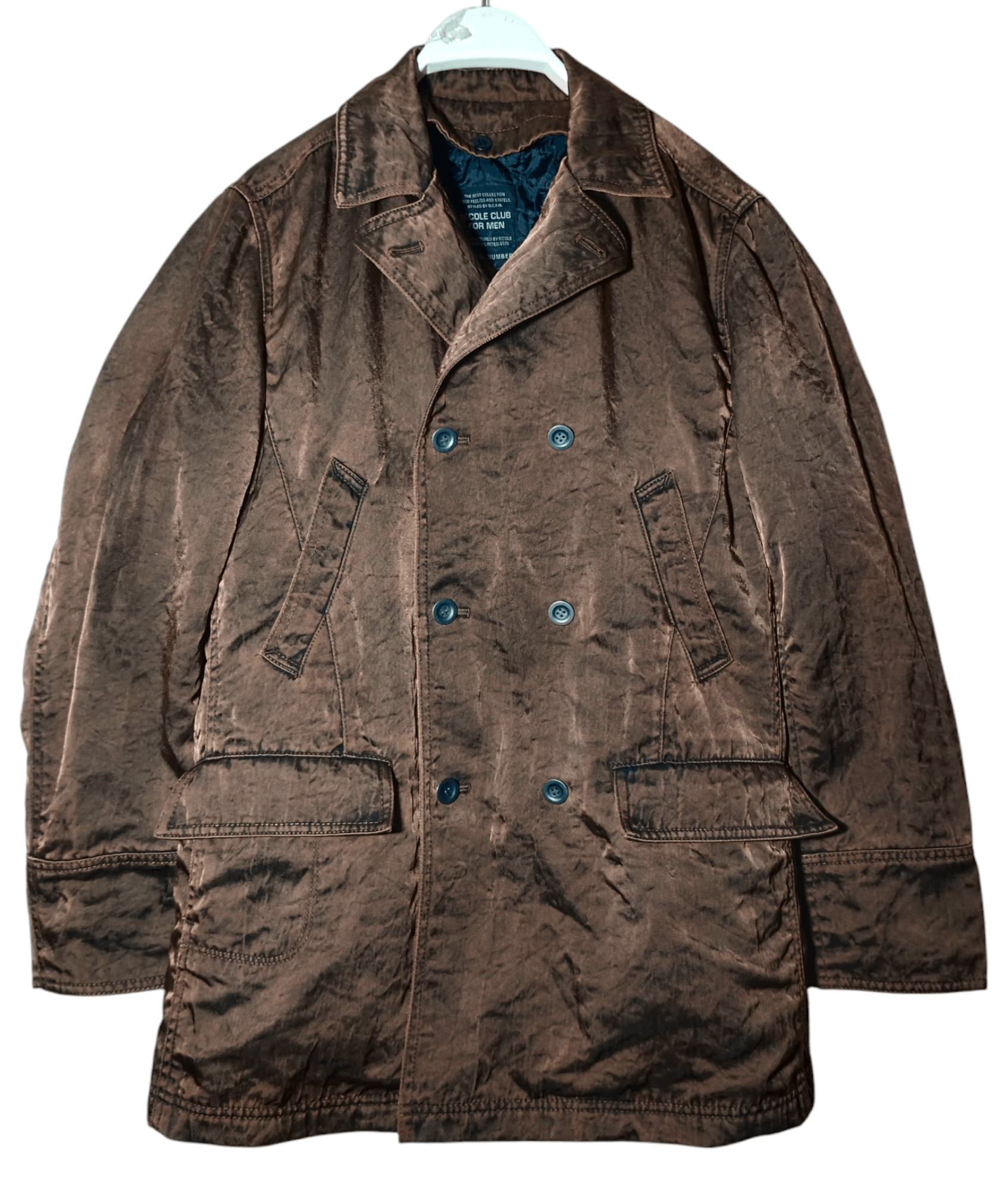 14th Addiction × Le Grande Bleu (L.G.B.) Japanese Y2K Nicole Club For Men Jacket Coat Size US L / EU 52-54 / 3 - 1 Thumbnail