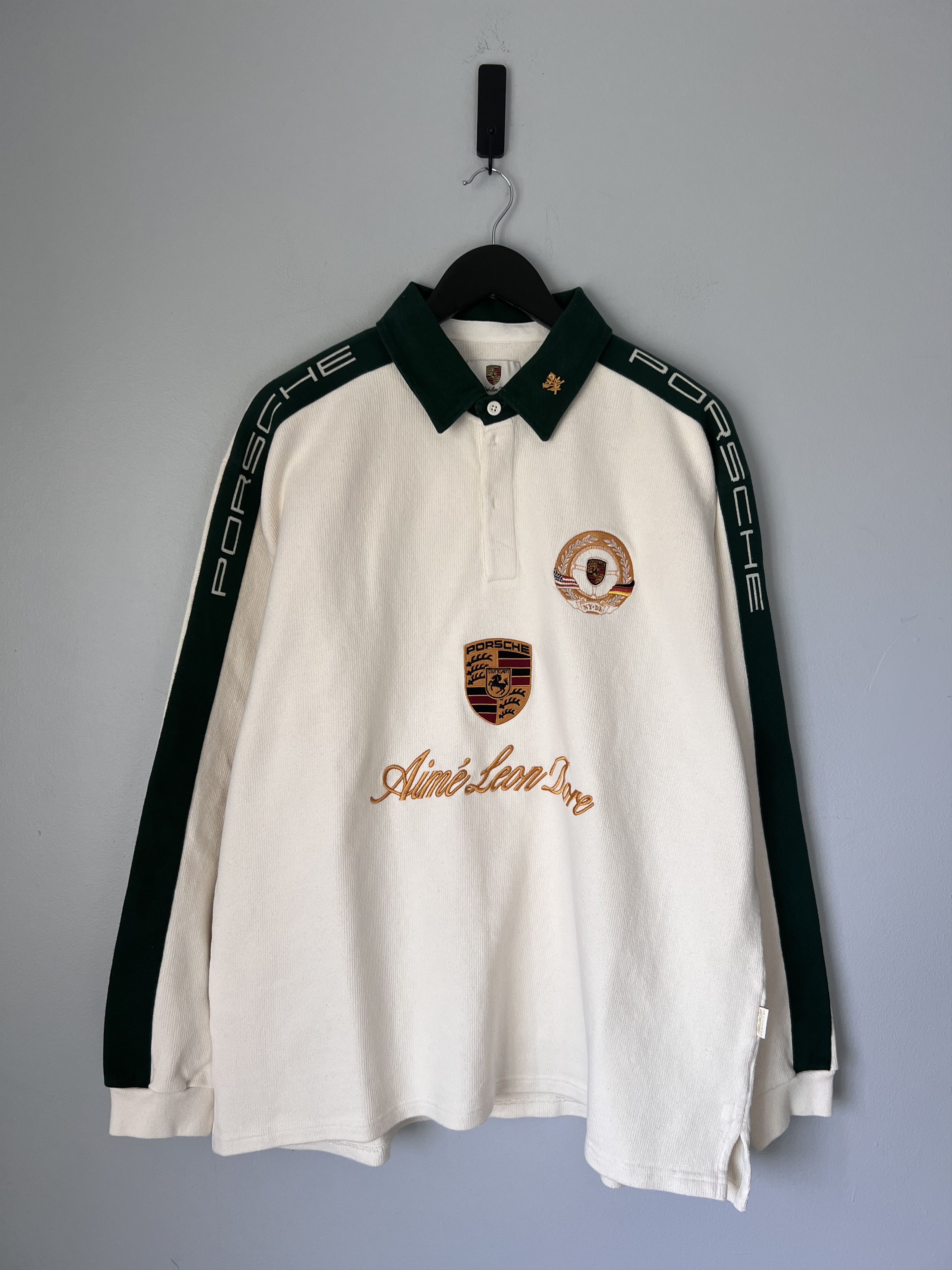 Aime Leon Dore ALD / Porsche 993 Turbo Heritage Long Sleeve Rugby