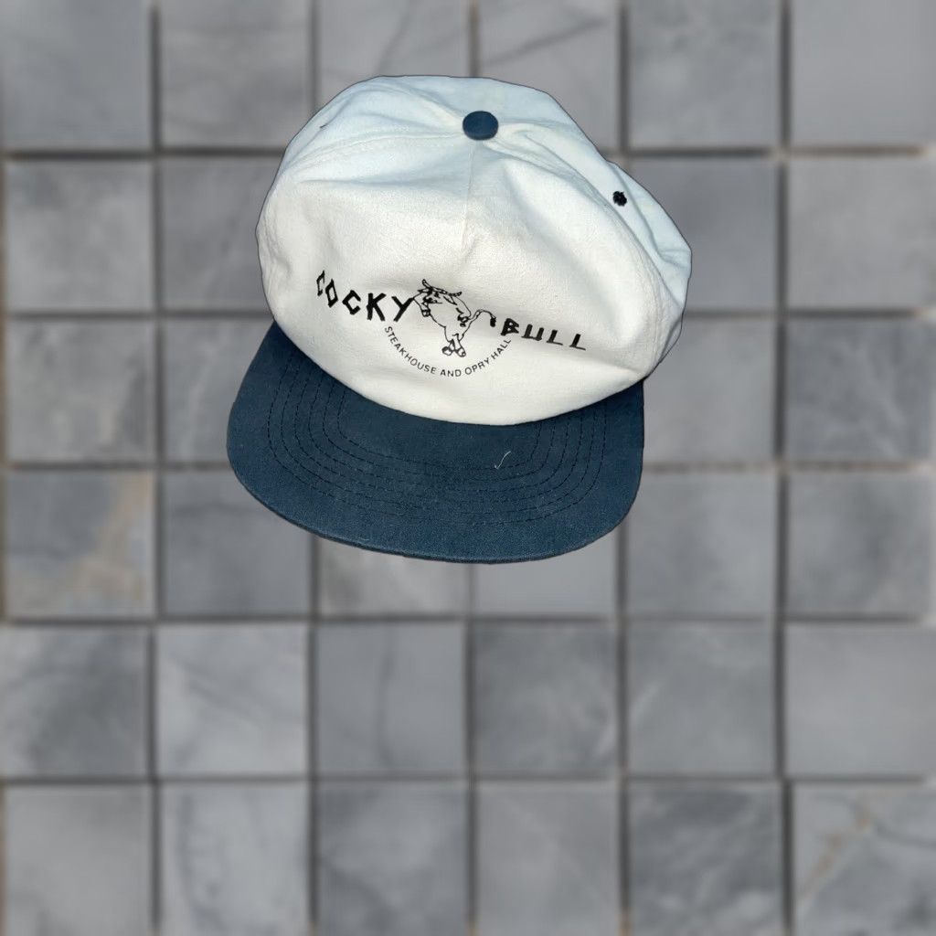 Vintage VINTAGE Cocky Bull Steakhouse and Opra House SnapBack Size ONE SIZE - 1 Thumbnail