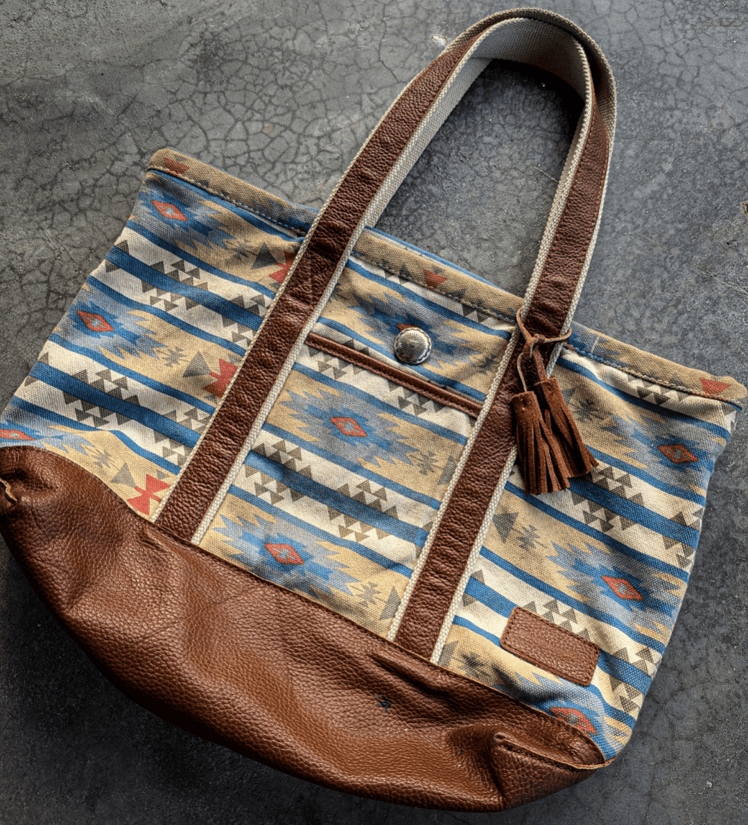 Beams Plus × Japanese Brand Beams Heart By Beams Japan Native Tote Bag (M) Size ONE SIZE - 9 Thumbnail