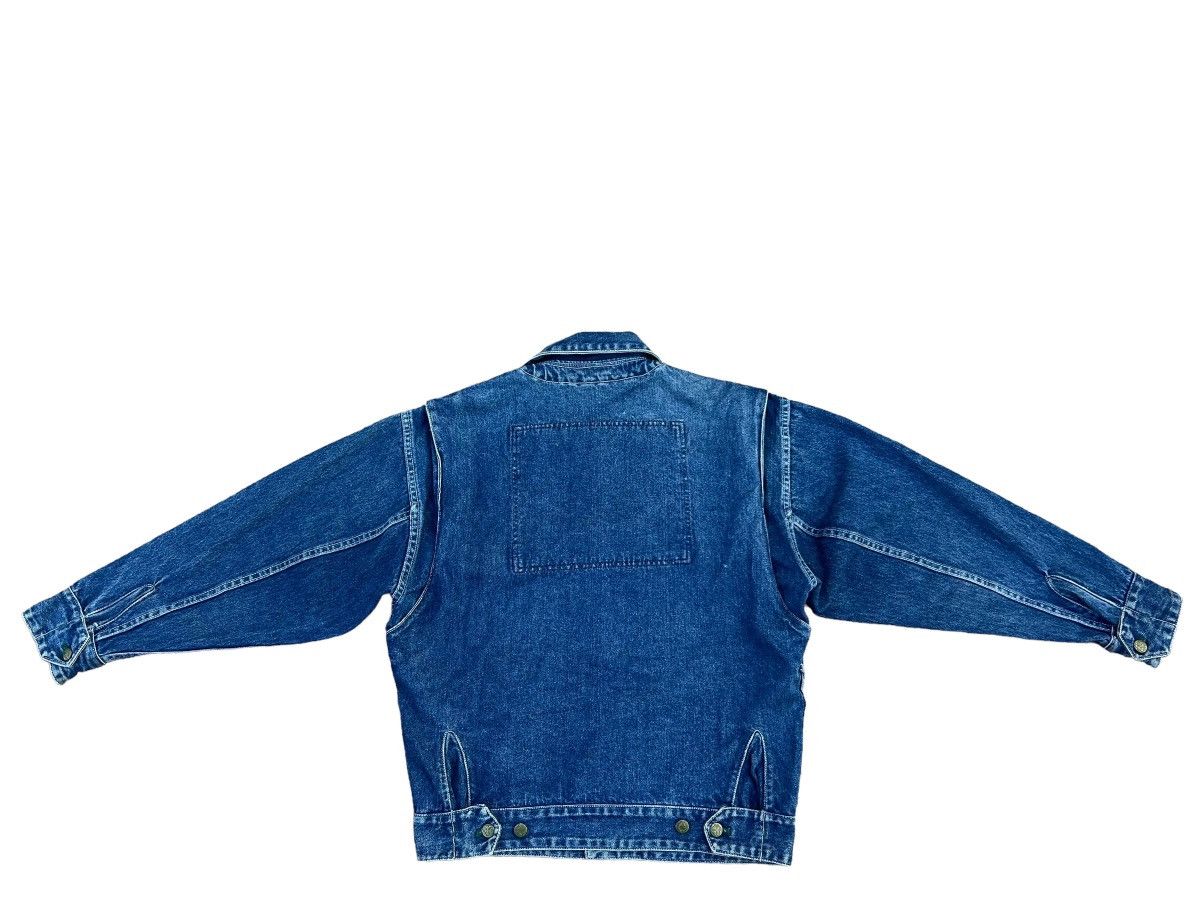Nicole Club RARE !! Vintage 90s Nicole Club Japan Tactical Denim Jacket Size US L / EU 52-54 / 3 - 2 Thumbnail