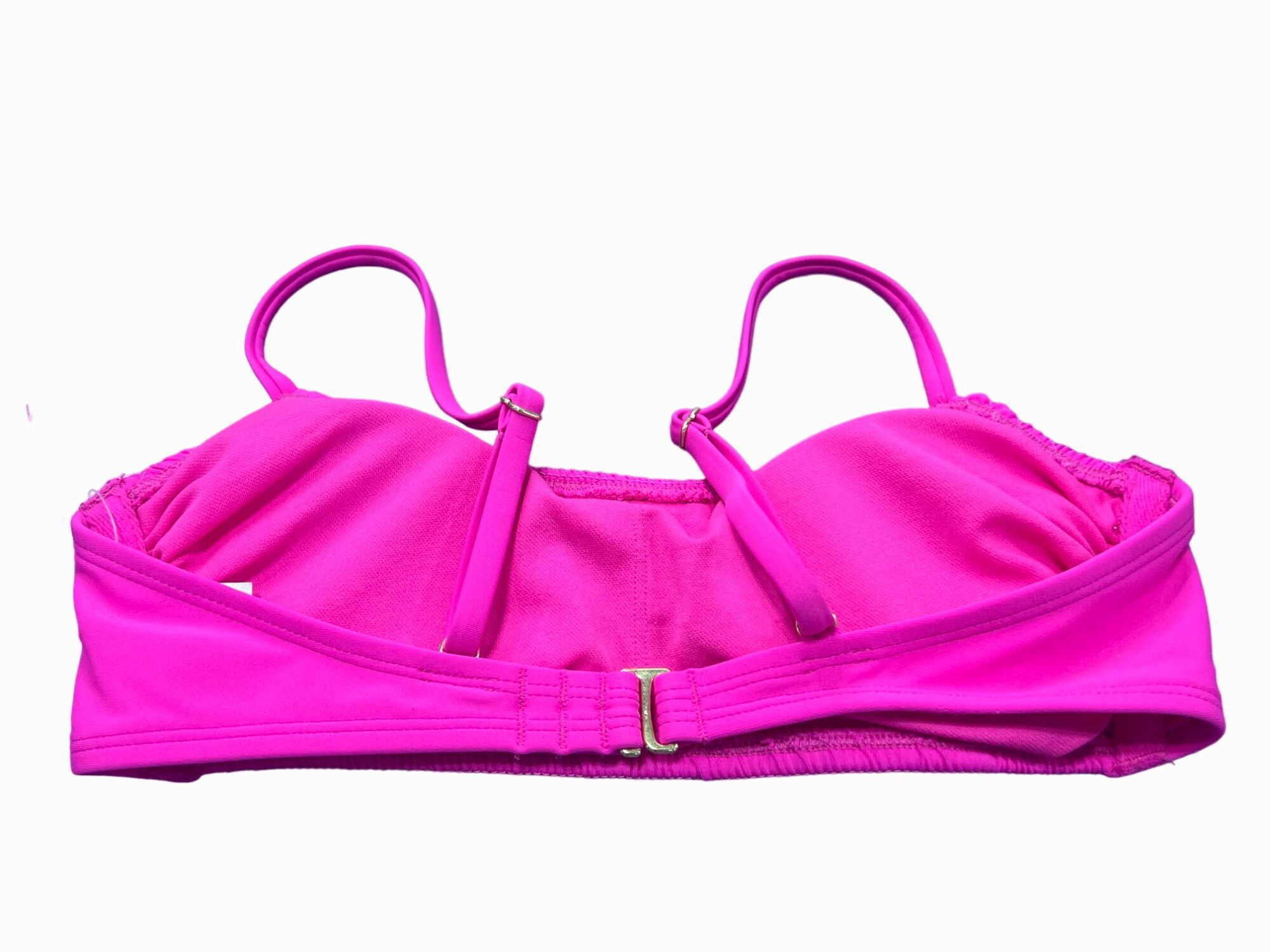 Other Wild Fable - Women's Smocked Bralette Bikini Top - Pink - Ex Size ONE SIZE - 4 Thumbnail