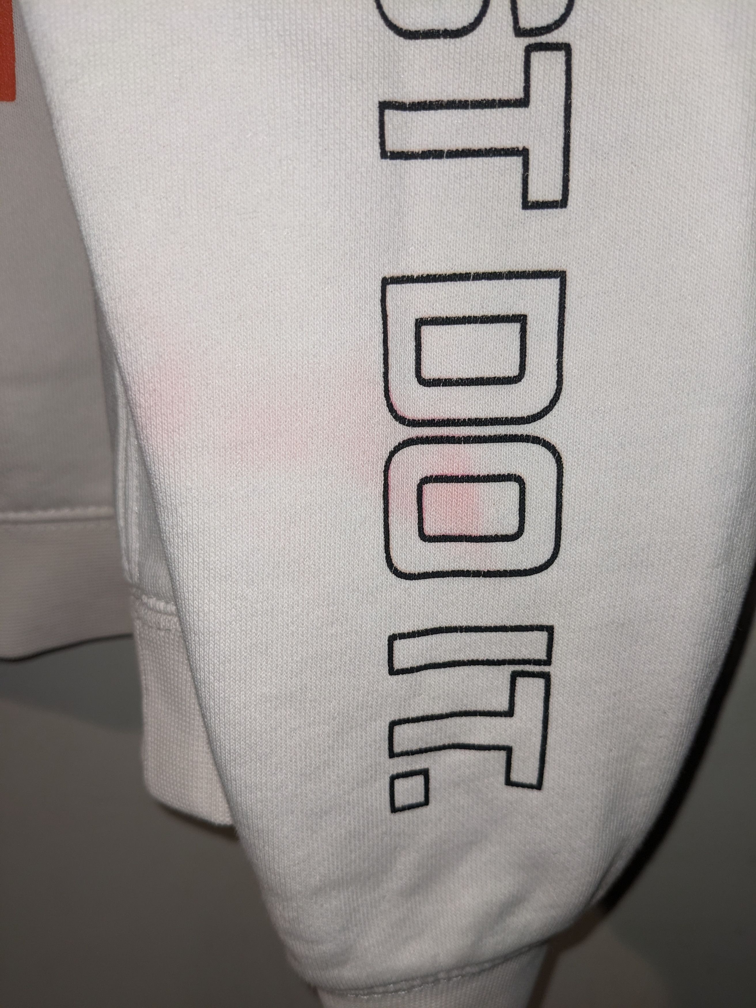 Designer × Nike Vintage 2010's Nike Off-White Inspired Beige Small Hoodie Size US S / EU 44-46 / 1 - 16 Thumbnail